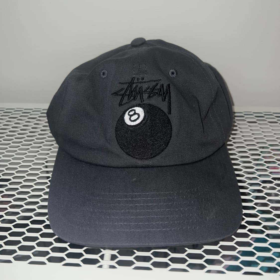 스투시 스탁 8볼 로우 프로 캡 다크그레이 상품이미지1