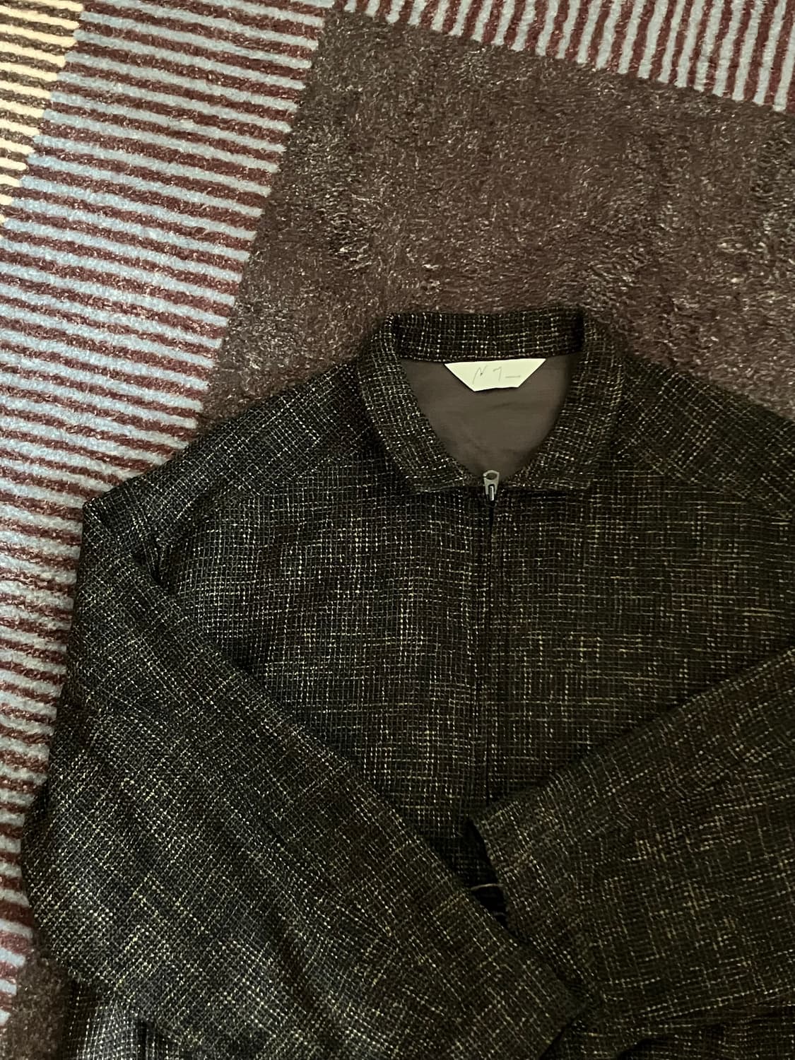 안셀름 / 트위드 자켓 / 브라운 상품이미지1