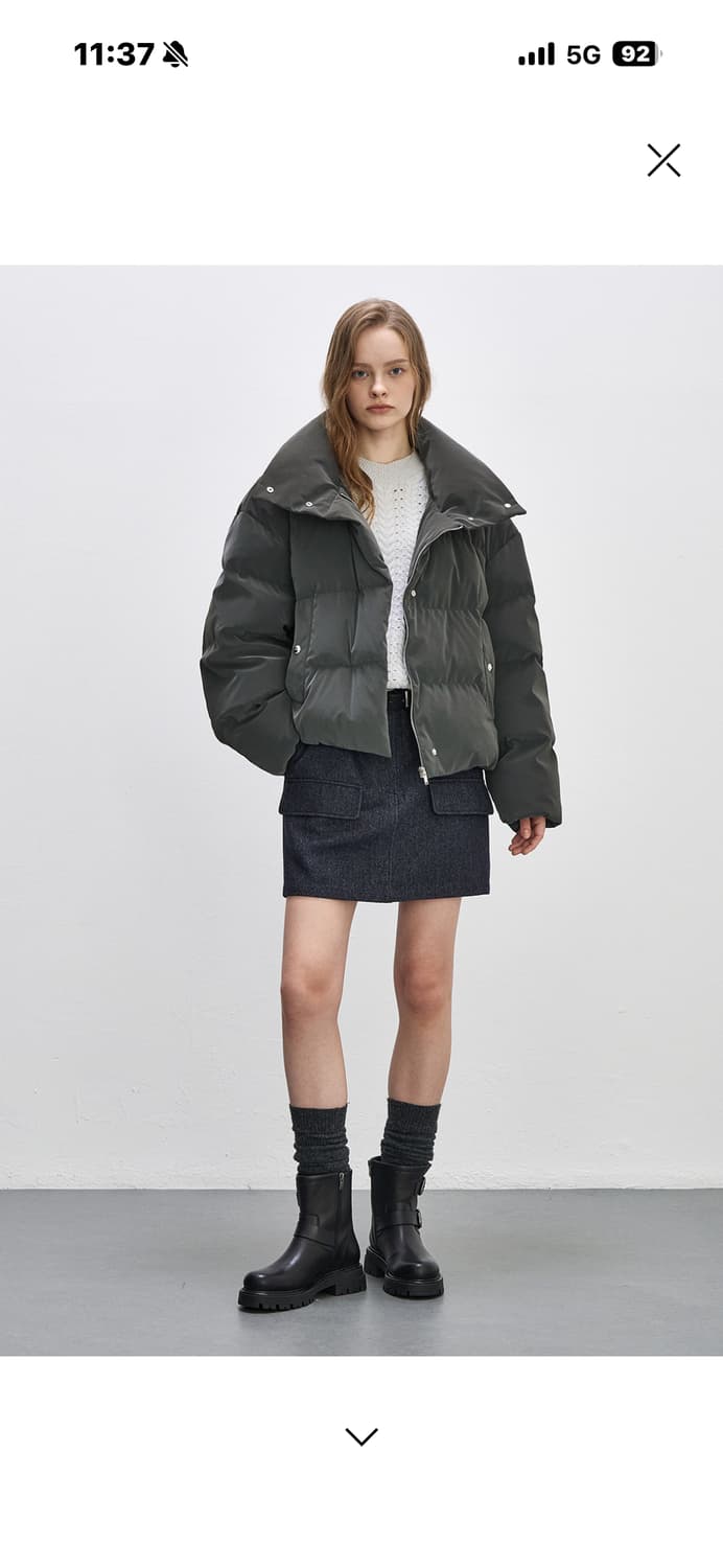 시스템 구스다운푸퍼 (패딩) 상품이미지5