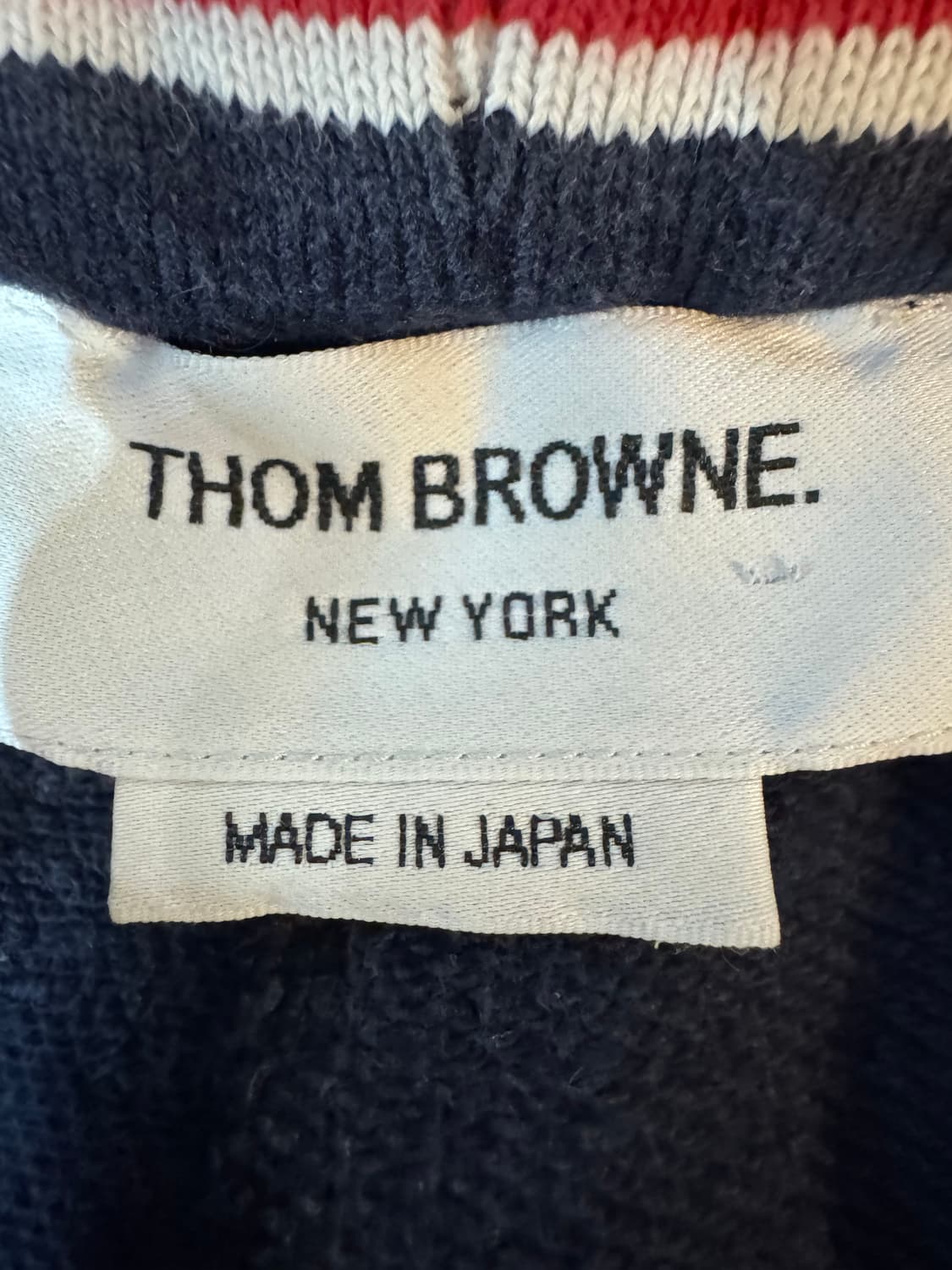 톰브라운 4선 스웨트 반바지 3사이즈(32~33) 상품이미지4