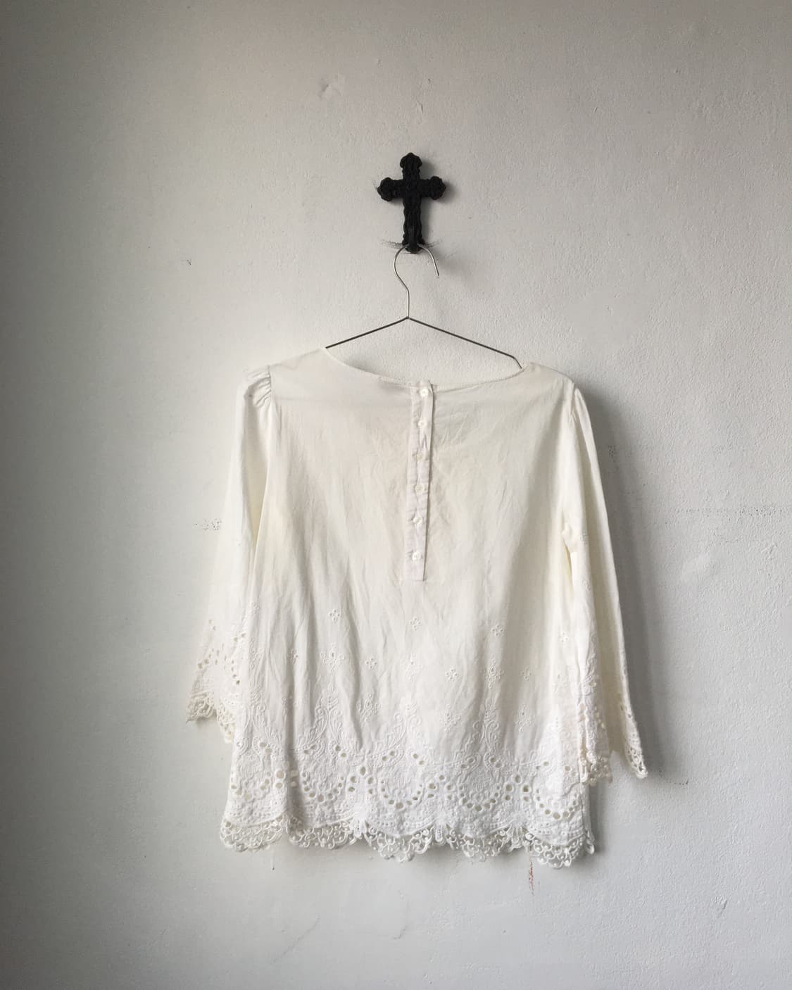 Punching point blouse 상품이미지4