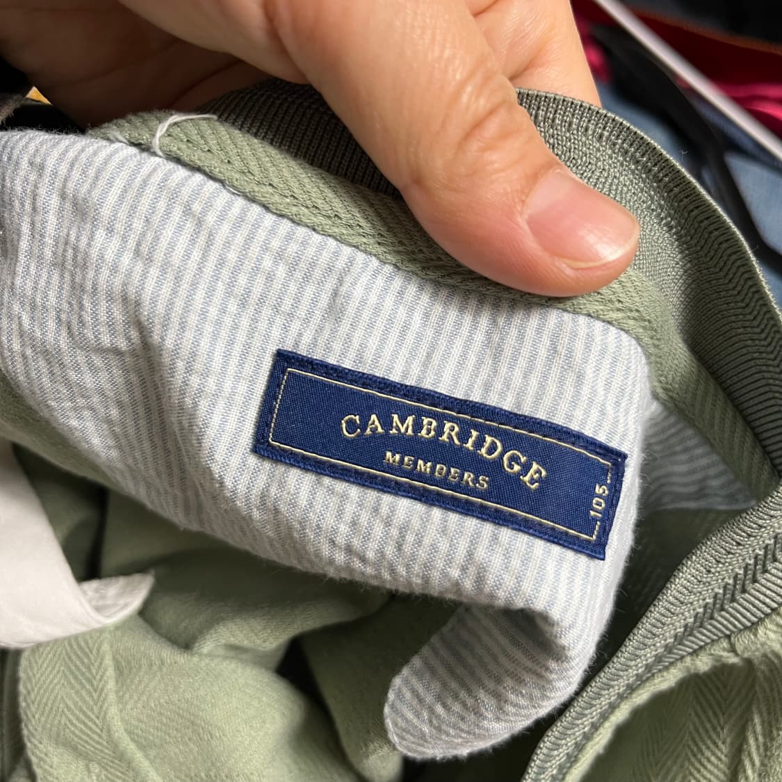 캠브리지멤버스 헨리넥 반팔 티셔츠 105 상품이미지2