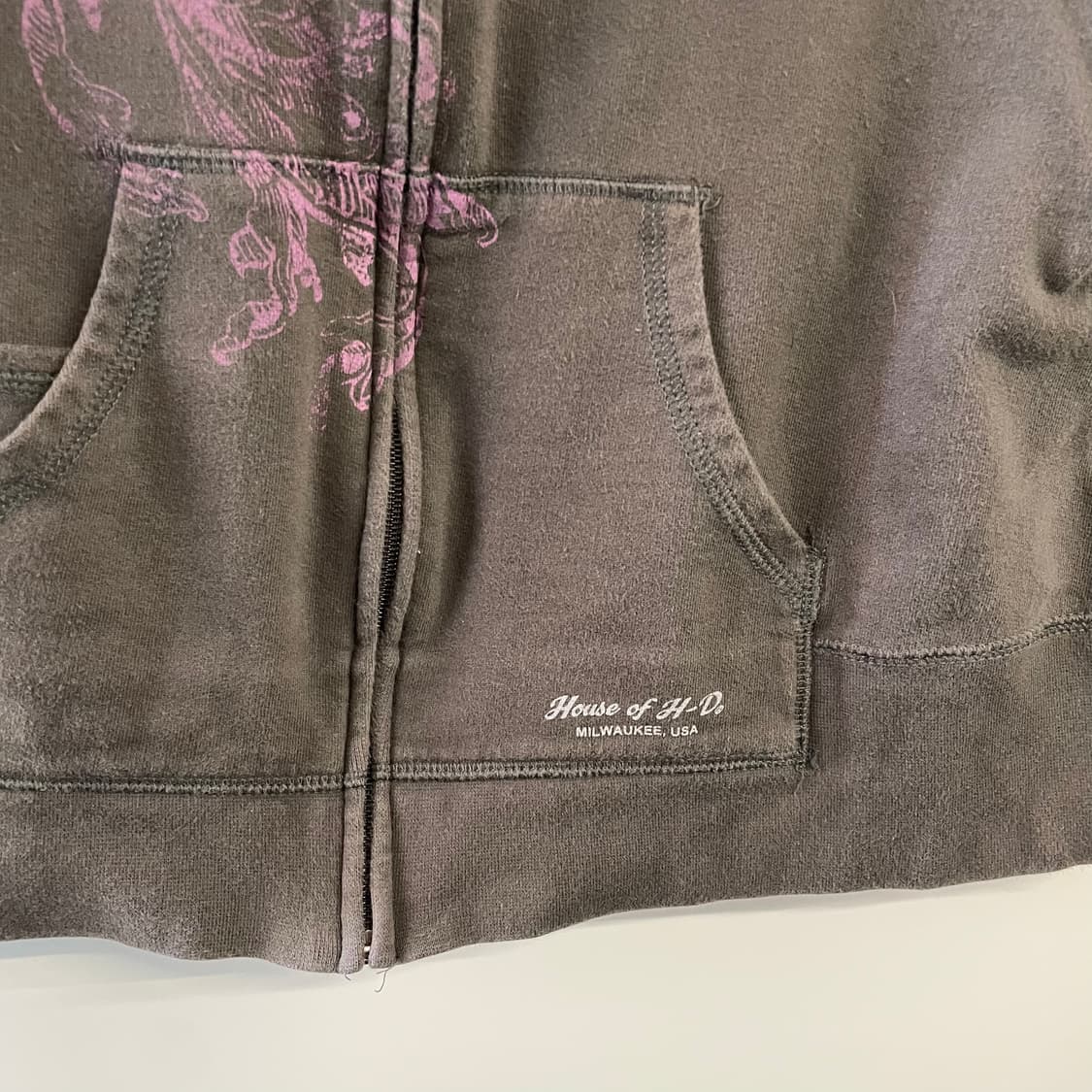 할리데이비슨 Y2k 집업자켓 상품이미지4