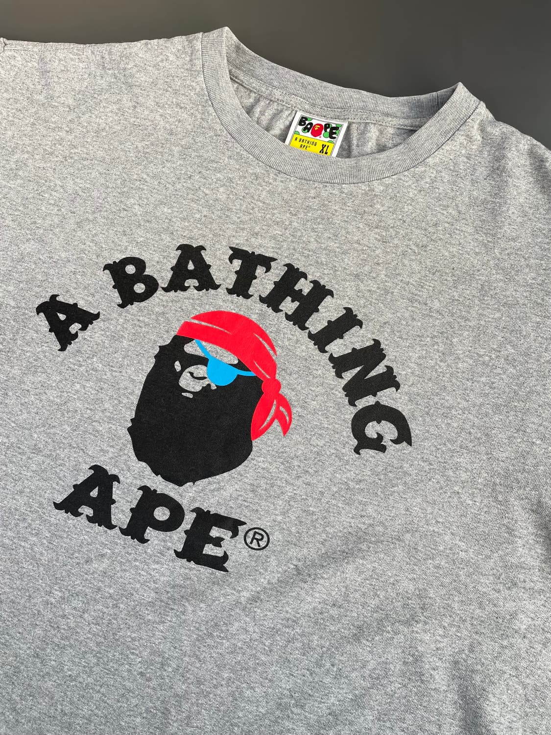 [XL] BAPE 베이프 해적 프린팅 반팔 티셔츠 상품이미지4