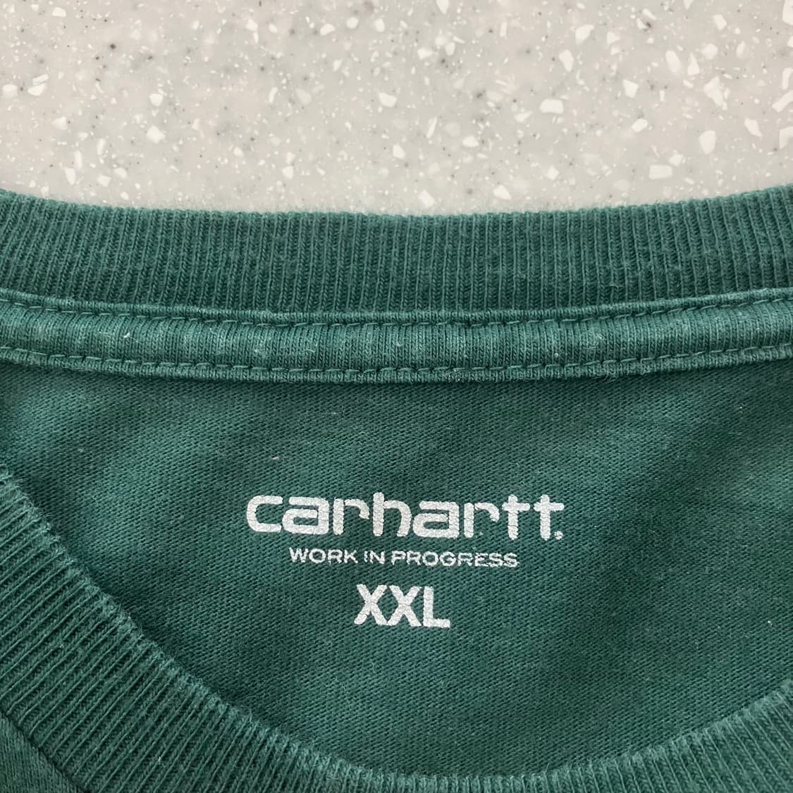 162 2XL 칼하트 로고 반팔 상품이미지3