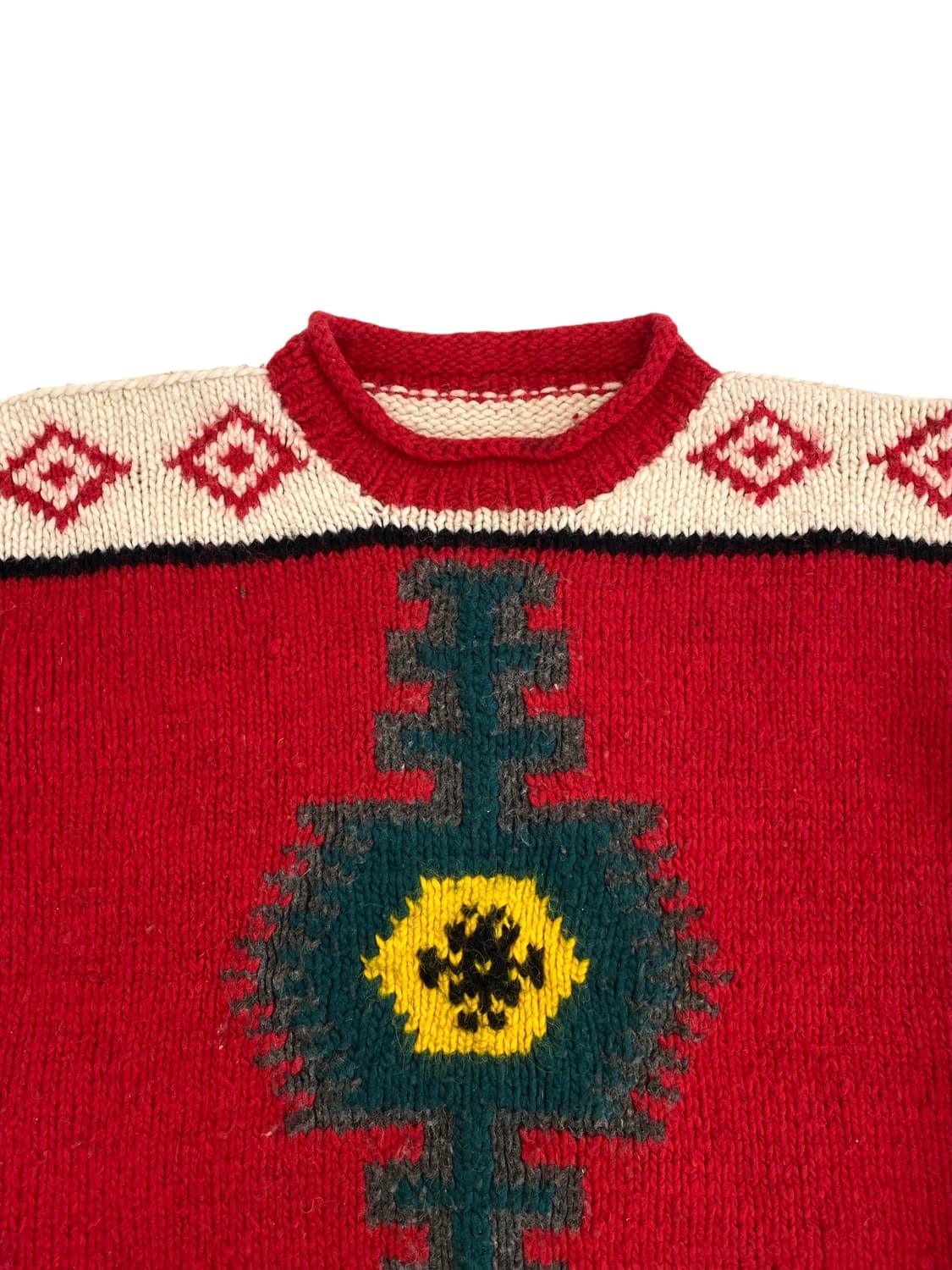 핸드니트 네이티브 롤넥 스웨터 상품이미지3