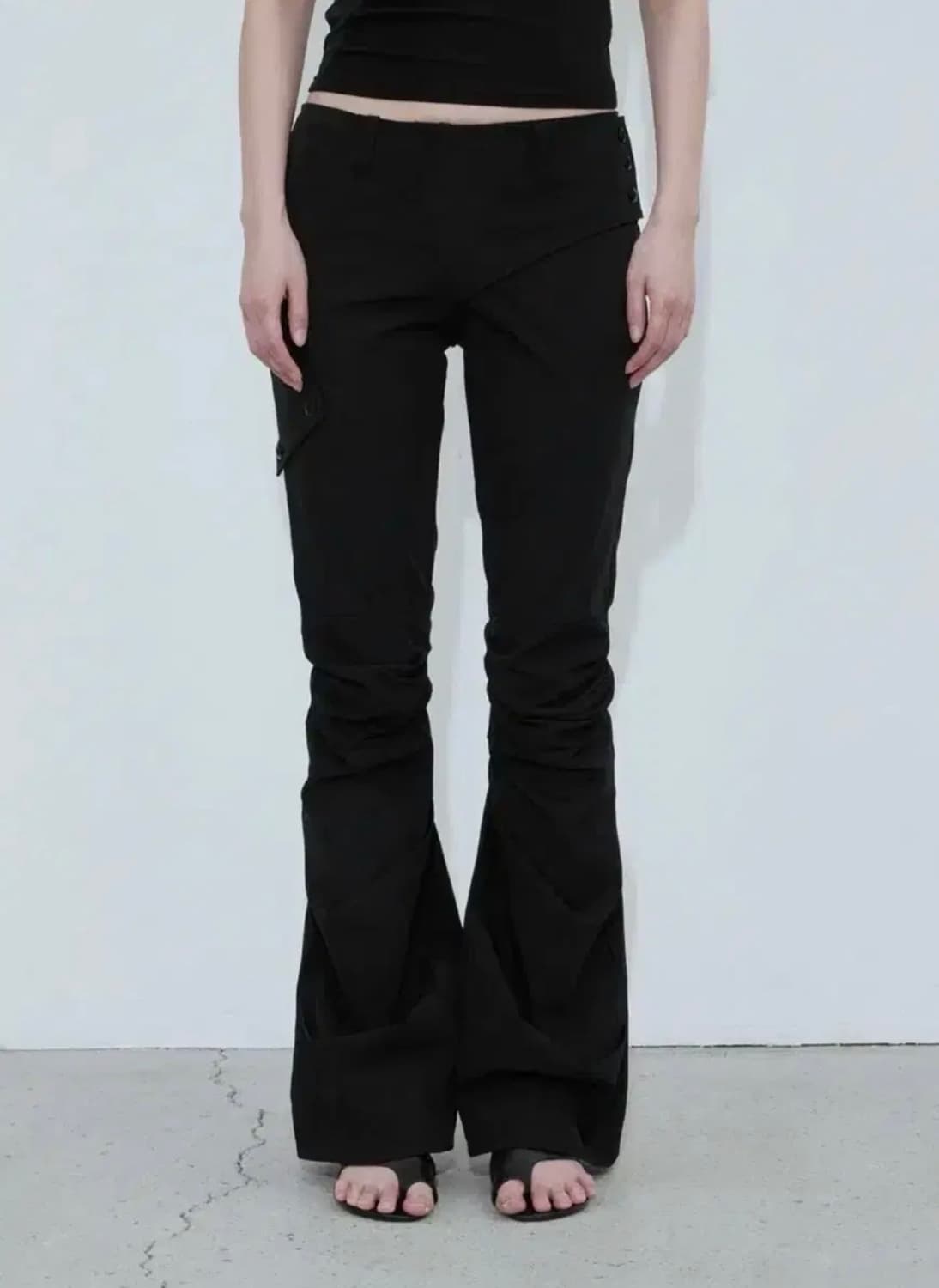 (새상품) 보헤미안서울 knee shirring bootcut pants 상품이미지1