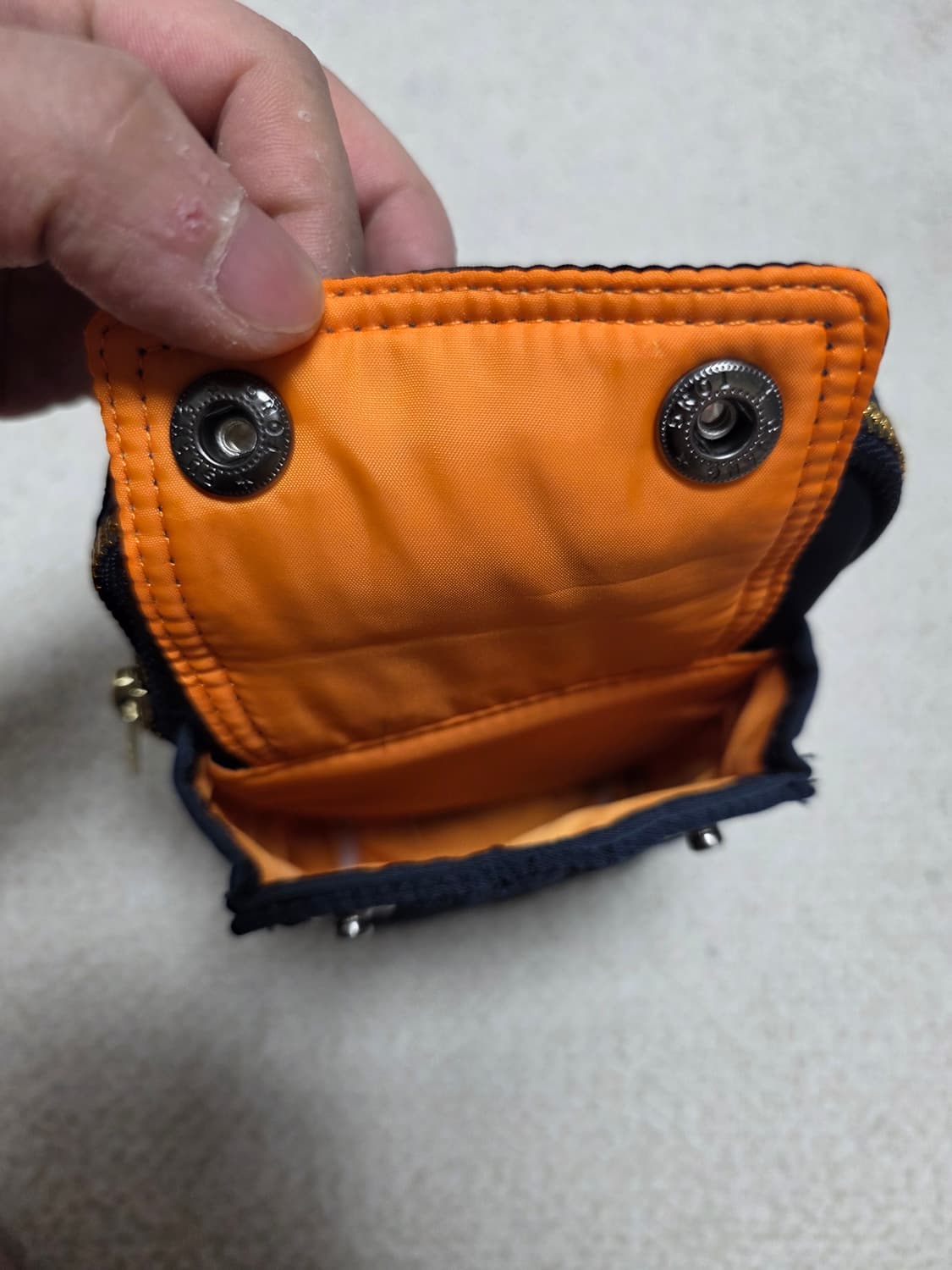 포터 휴대폰 파우치 아이언 블루 상품이미지5