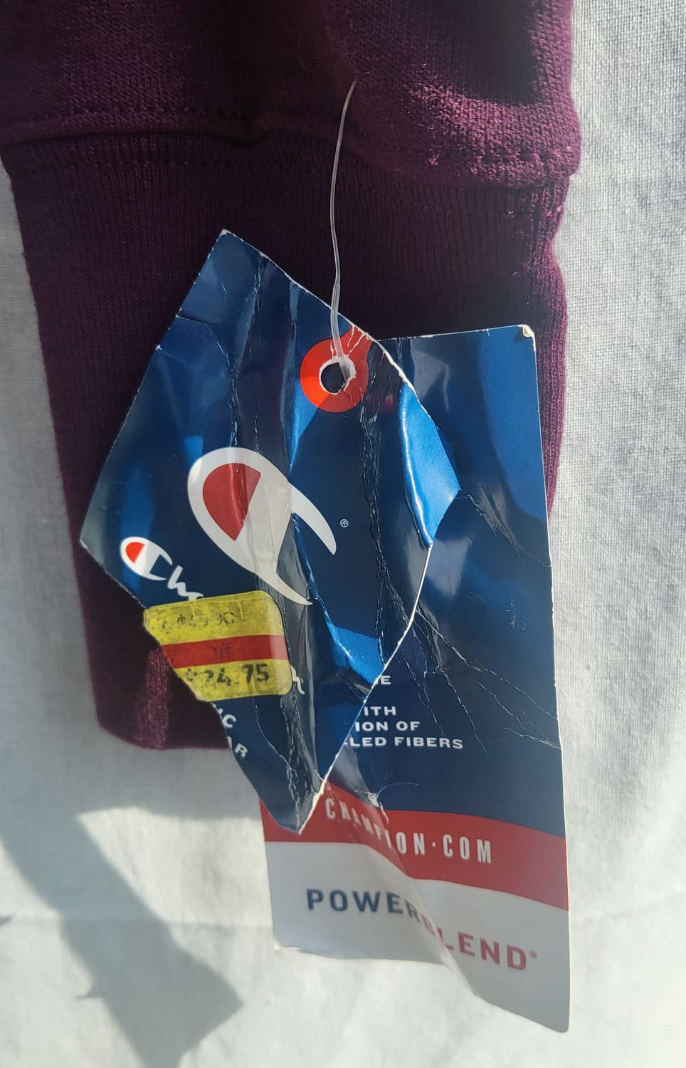 챔피온 미사용 기모 맨투맨 티셔츠 XL 남녀공용  상품이미지6