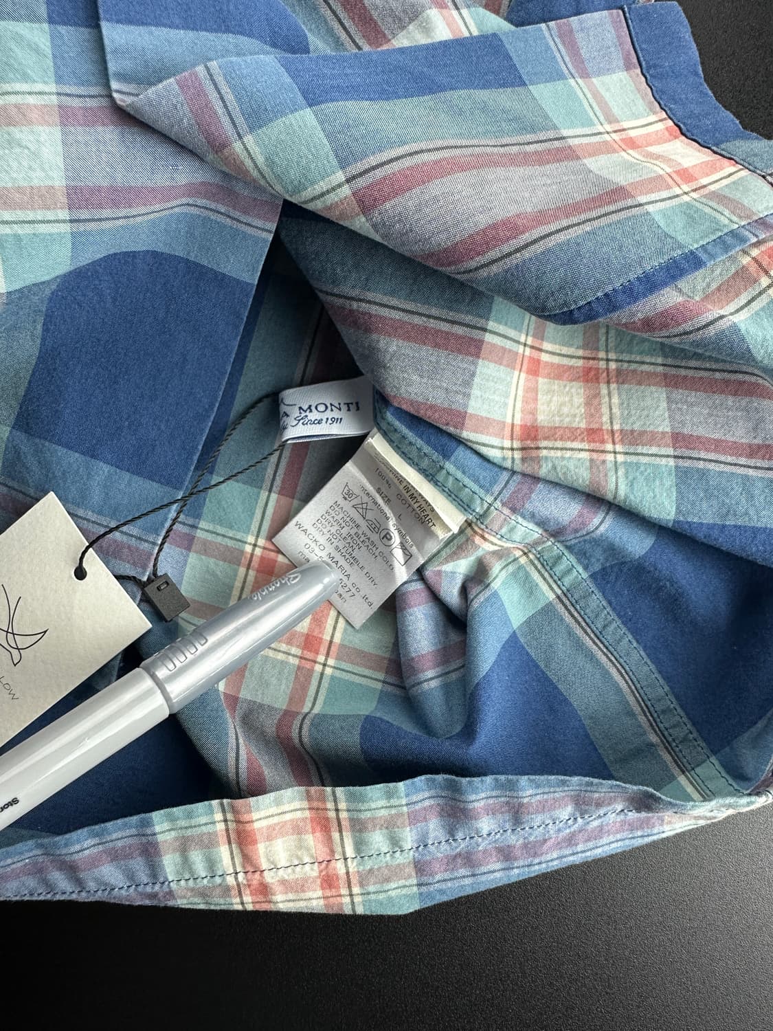 Wacko maria check shirts 상품이미지4