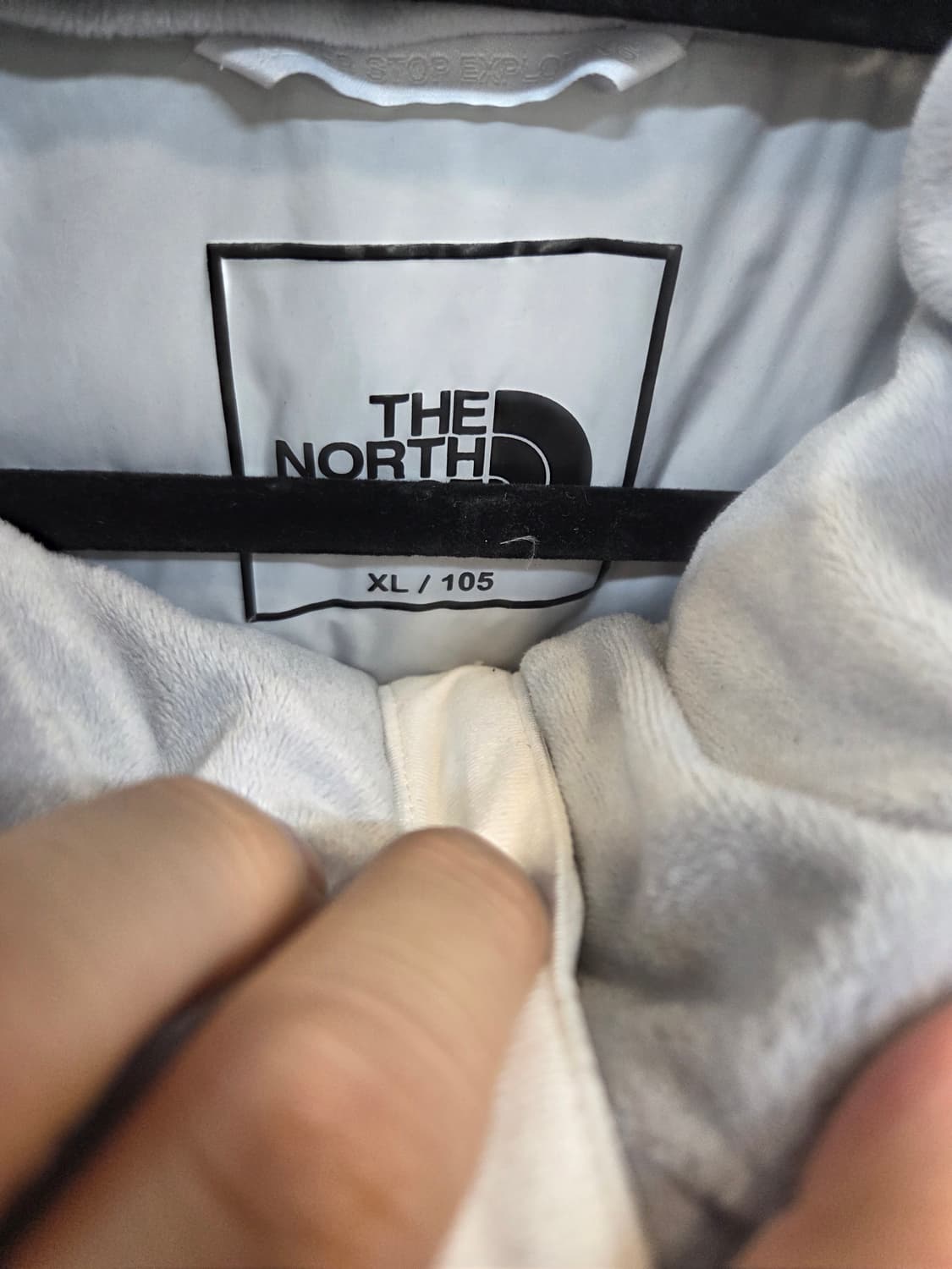 노스페이스 드라이벤트 에코 에어다운 패딩 xl 상품이미지3