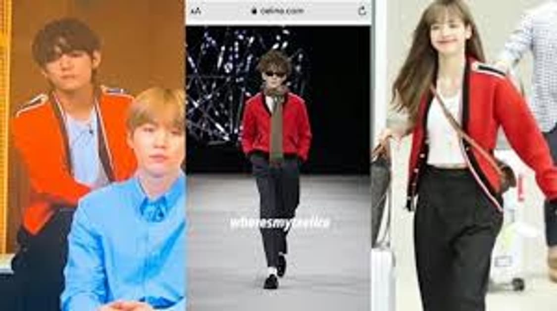 셀린느 19fw 테디 가디건 레드 L사이즈 상품이미지3