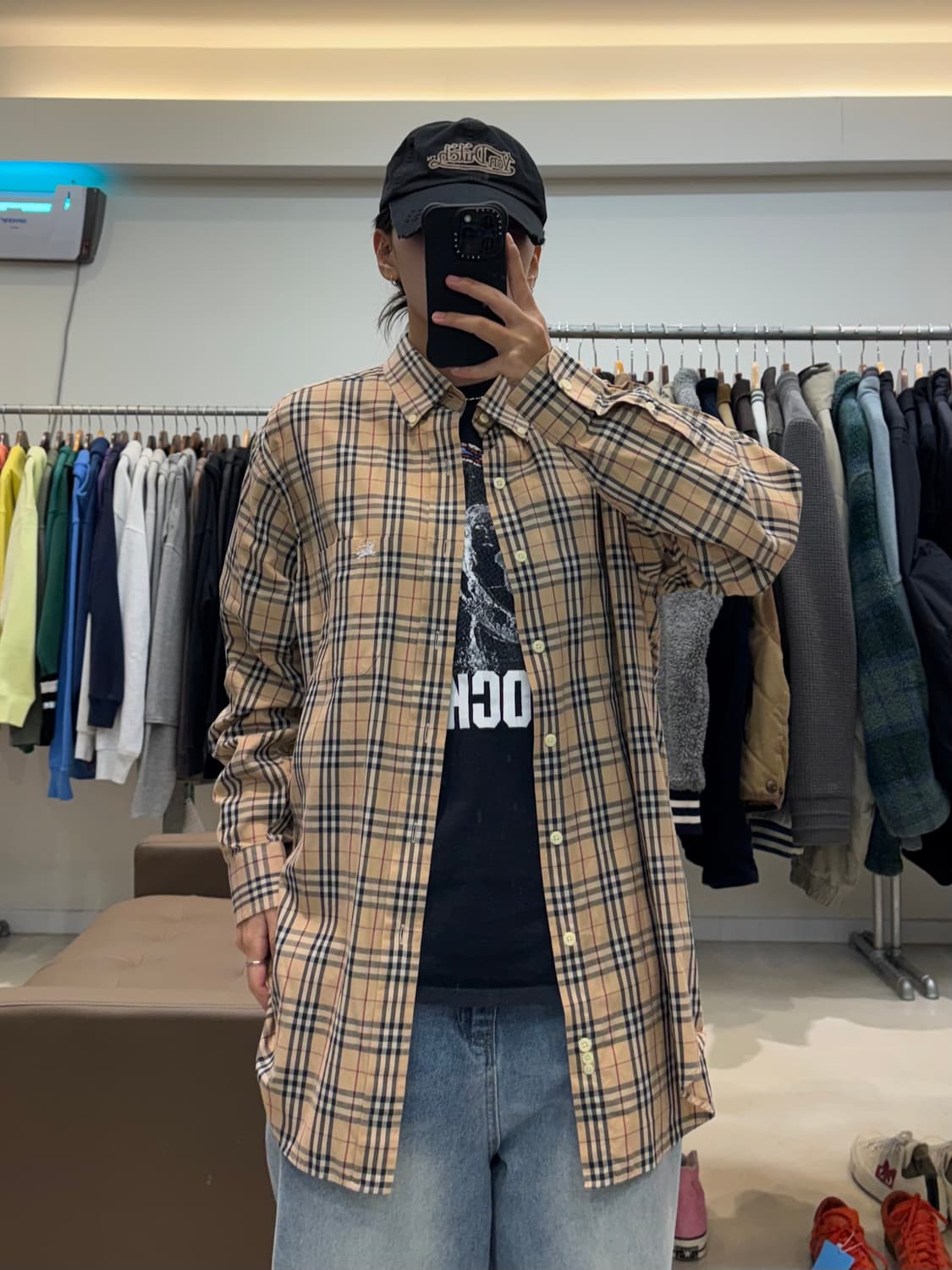 버버리 노바 체크 셔츠 상품이미지8