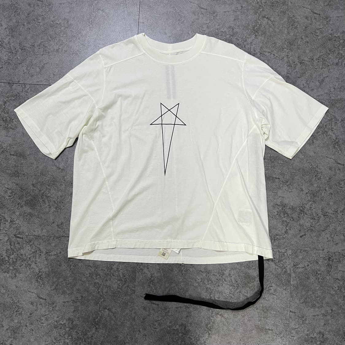 릭오웬스 DRKSHDW 레벨 T 스트랩 티셔츠 상품이미지2