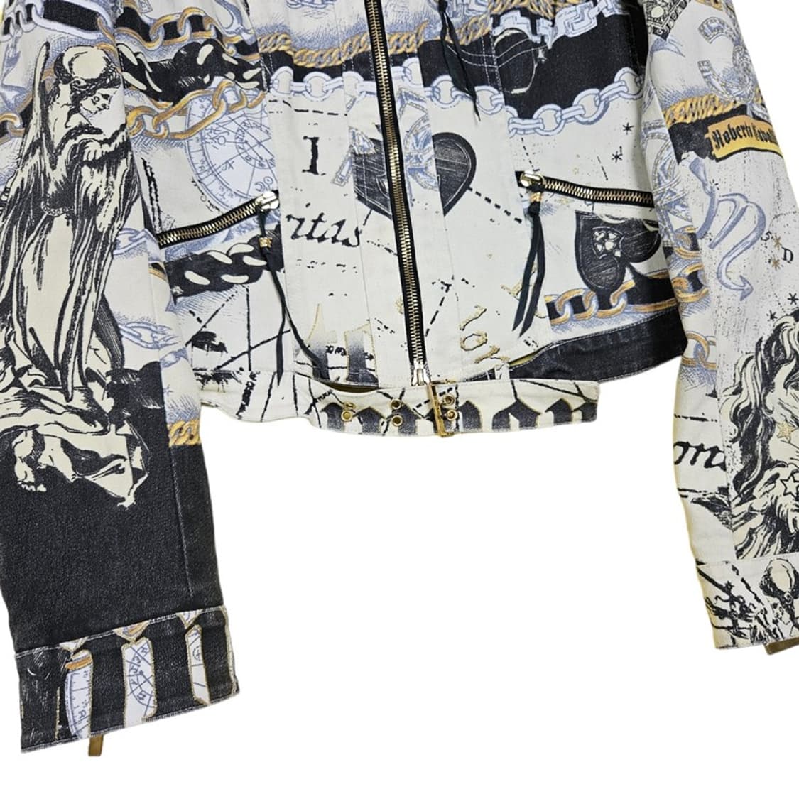 로베르토까발리 코튼 라이더 자켓 N335 hp3143 상품이미지4