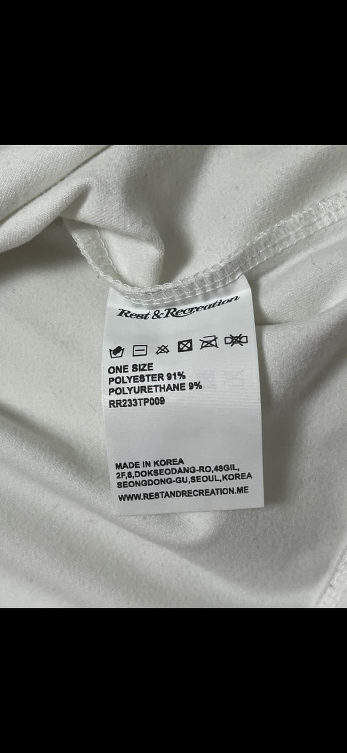 레스트앤레크레이션 RR SQUARE NECK LONG SLEEVE (WH 상품이미지3