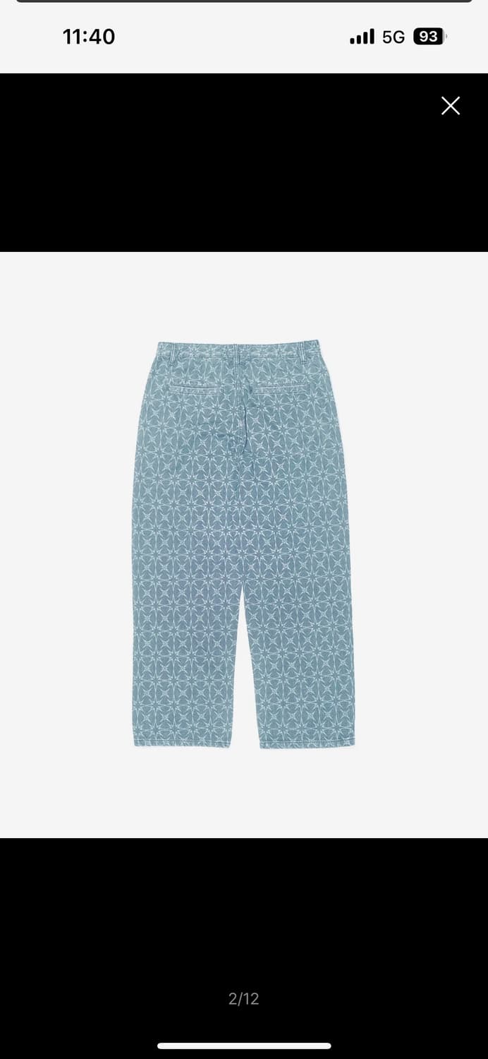 크리틱 레이저 스타데님팬츠 인디고 S 상품이미지1