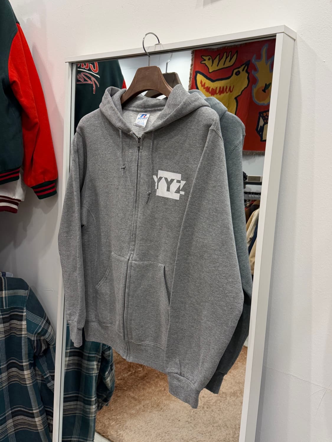 Russell 러셀 스웻 후드 집업 상품이미지1