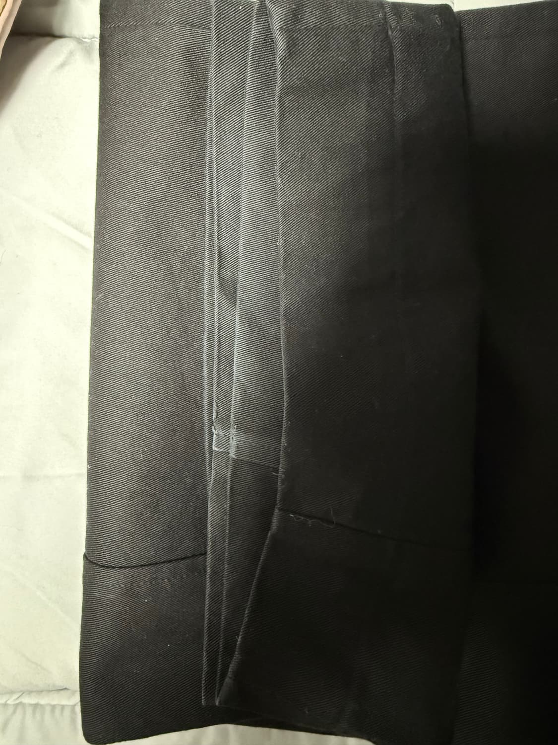 아이엘(Aieul) 커브드 트라우저 블랙 48사이즈 상품이미지4