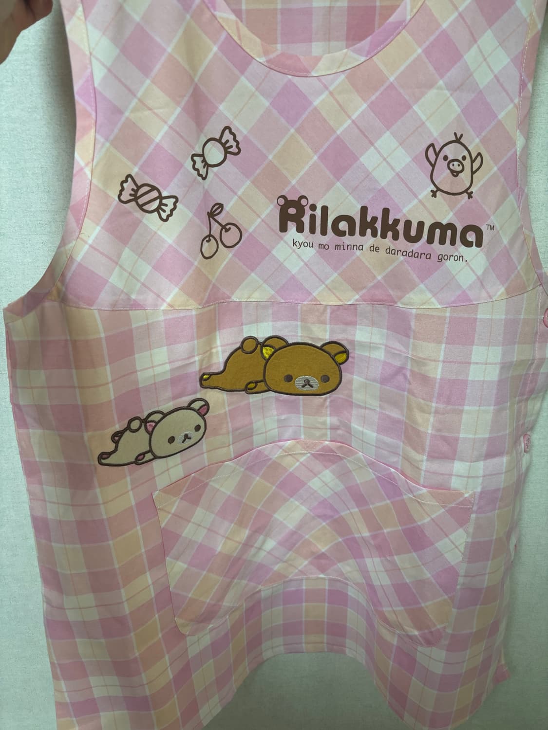 고전 산엑스 리락쿠마 앞치마 새상품 상품이미지2