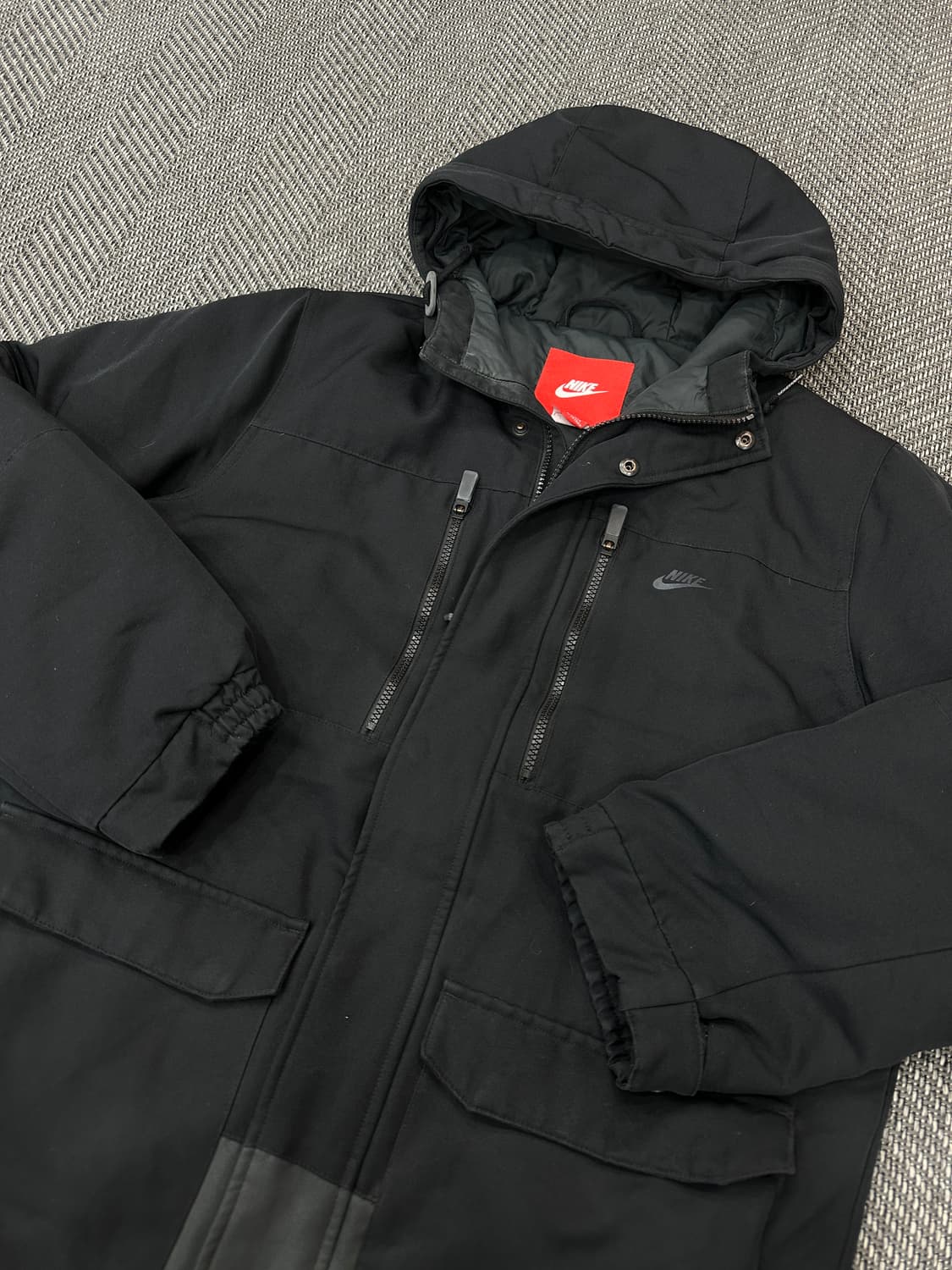 나이키 블랙 구스 다운 파카 상품이미지4