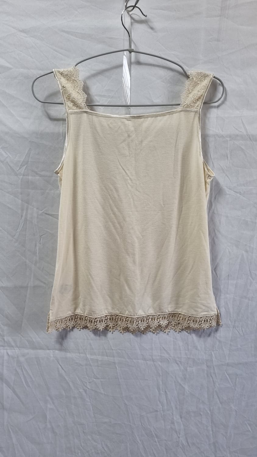 엑시즈팜 axes femme 레이스 끈나시 블라우스 상품이미지4