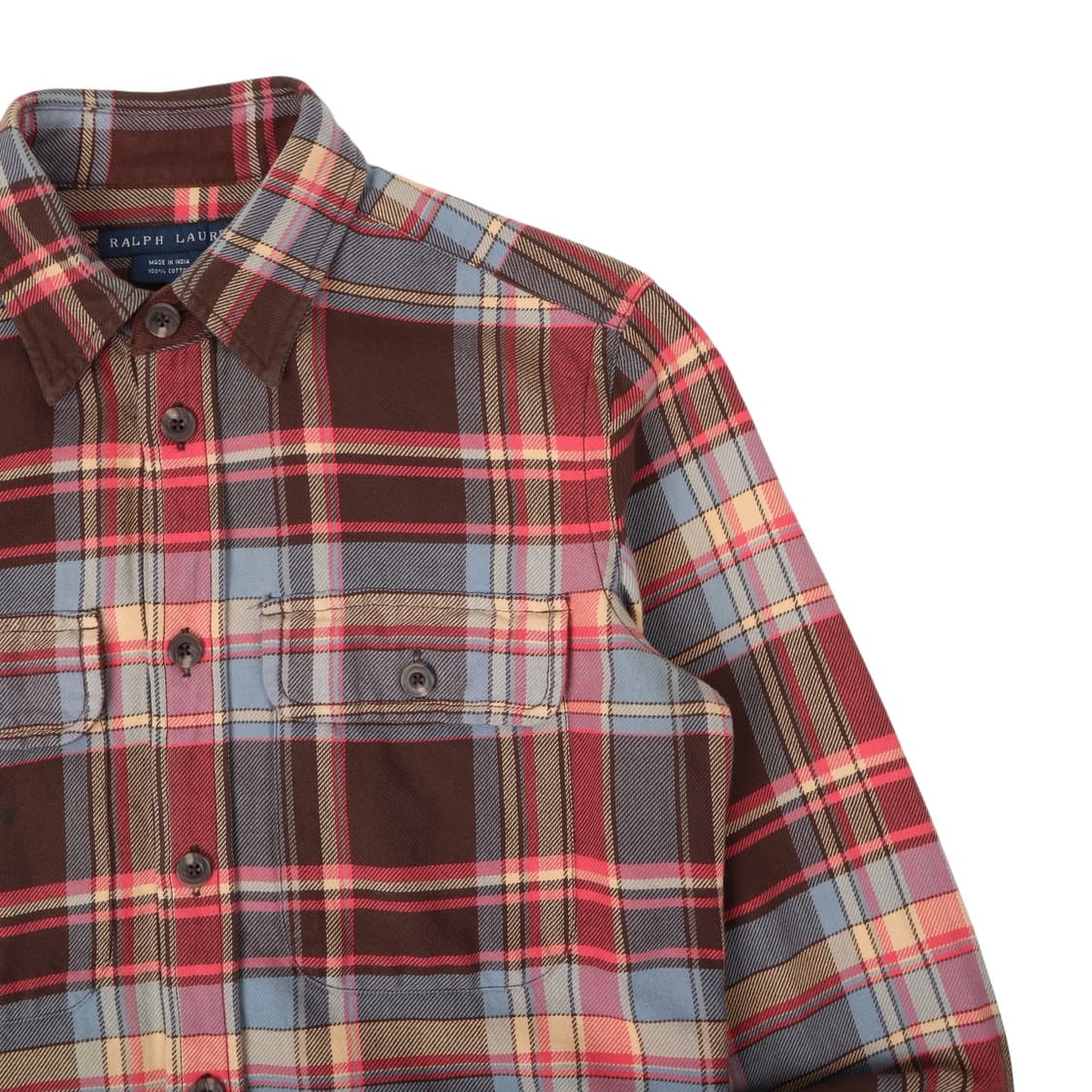 폴로 랄프로렌 체크 플랩포켓 워크 셔츠 상품이미지3