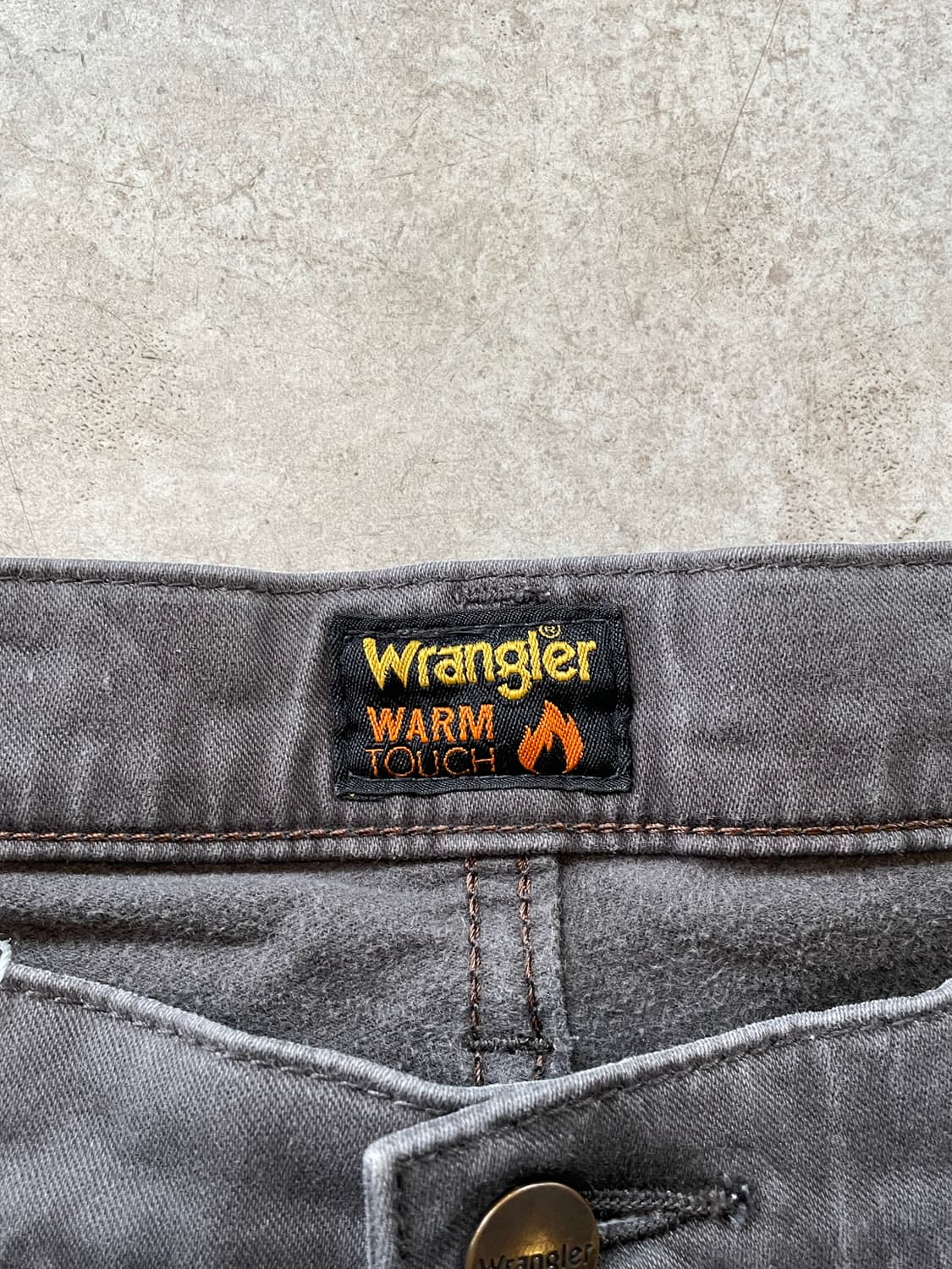 wrangler 랭글러 차콜 그레이 남성 바지 상품이미지4