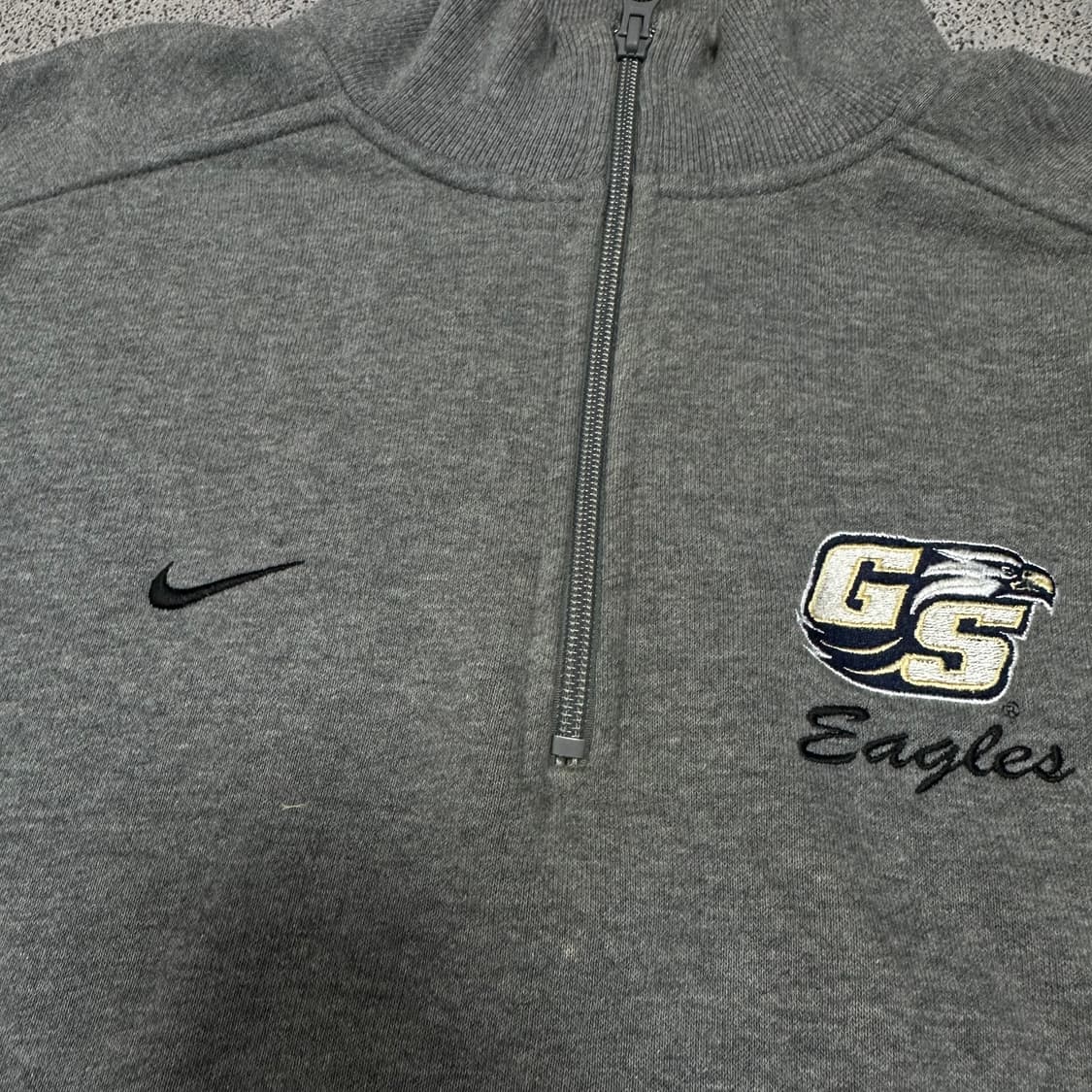 ✨ (바배) 나이키 반집업 그레이 맨투맨 상품이미지8