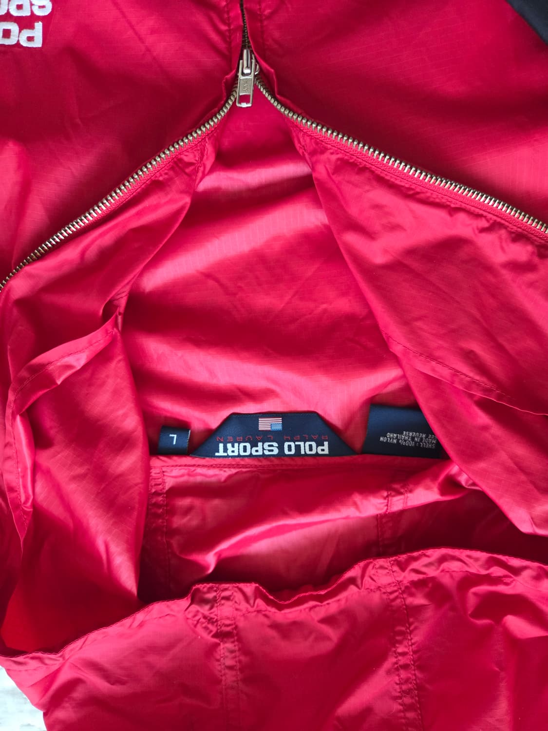 폴로스포츠 빈티지 바람막이 상품이미지2