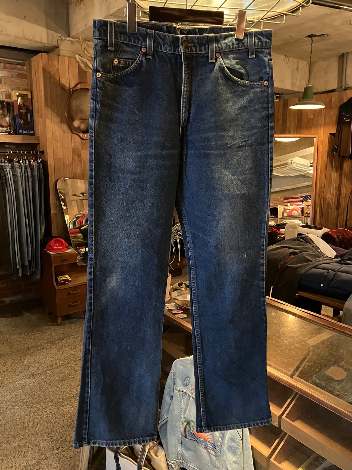 90s USA 빈티지 리바이스 517 부츠컷 데님 팬츠 상품이미지2