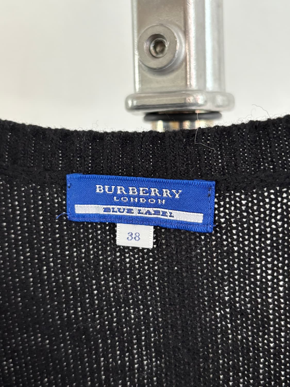 Burberry 버버리 블루라벨 캐시미어 앙고라 아가일 패턴 니트  상품이미지2