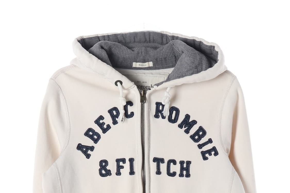 아베크롬비 앤 피치 머슬핏 아치로고 후드집업 M 상품이미지4