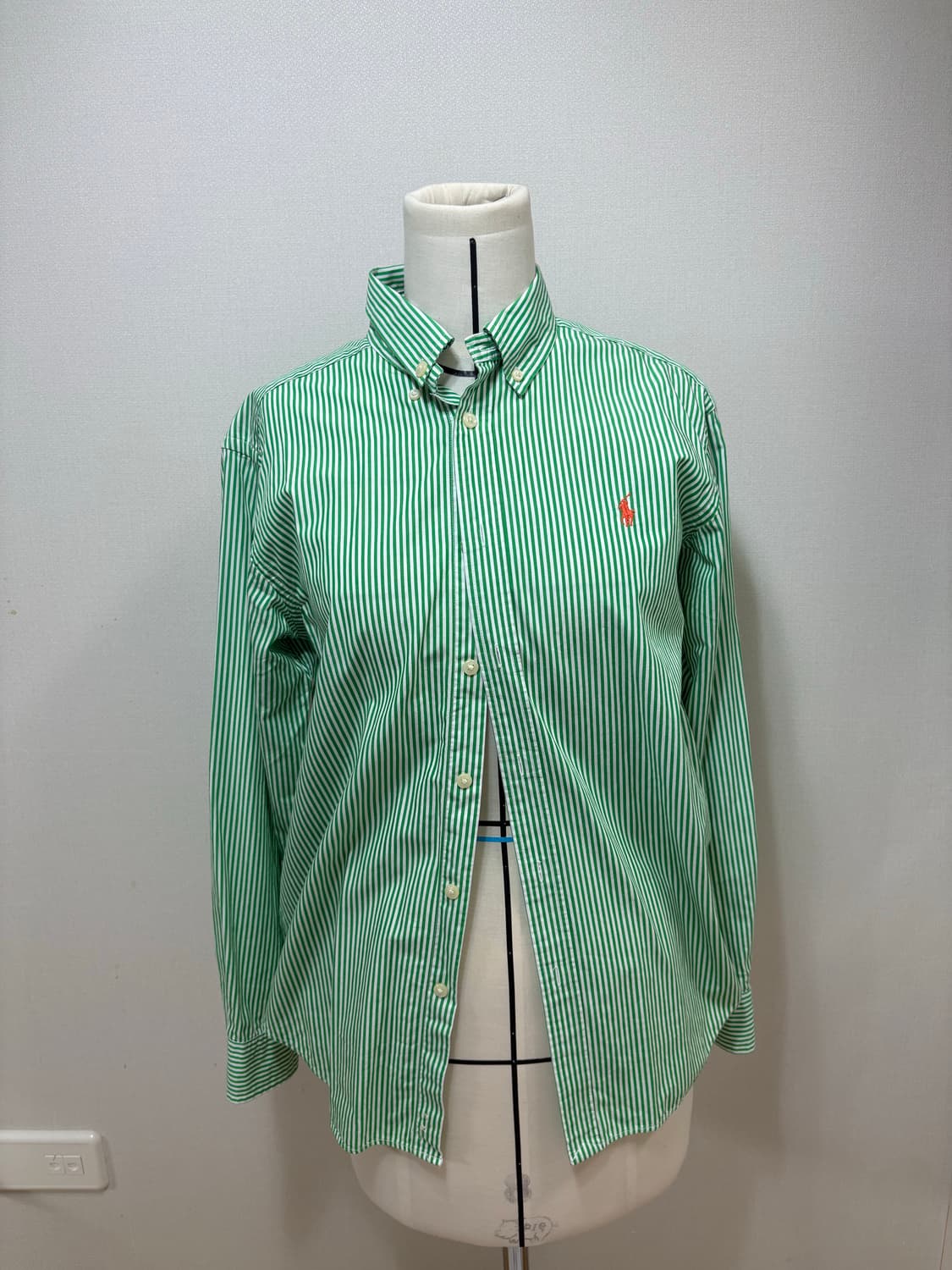 폴로 셔츠 polo ralph lauren 그린 스트라이프 셔츠 상품이미지4