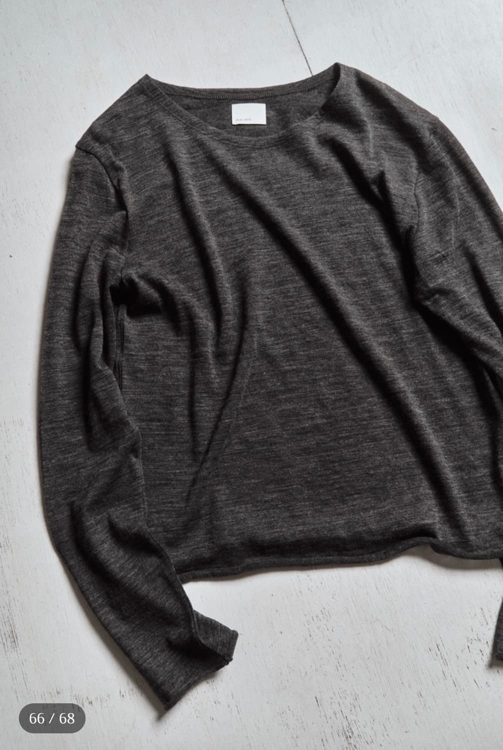 Textured Wool Long Sleeve 상품이미지1