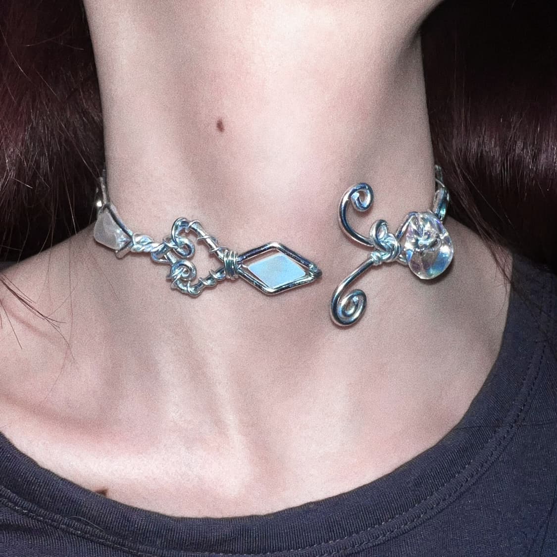 💎🪽🤍✦ choker 상품이미지2
