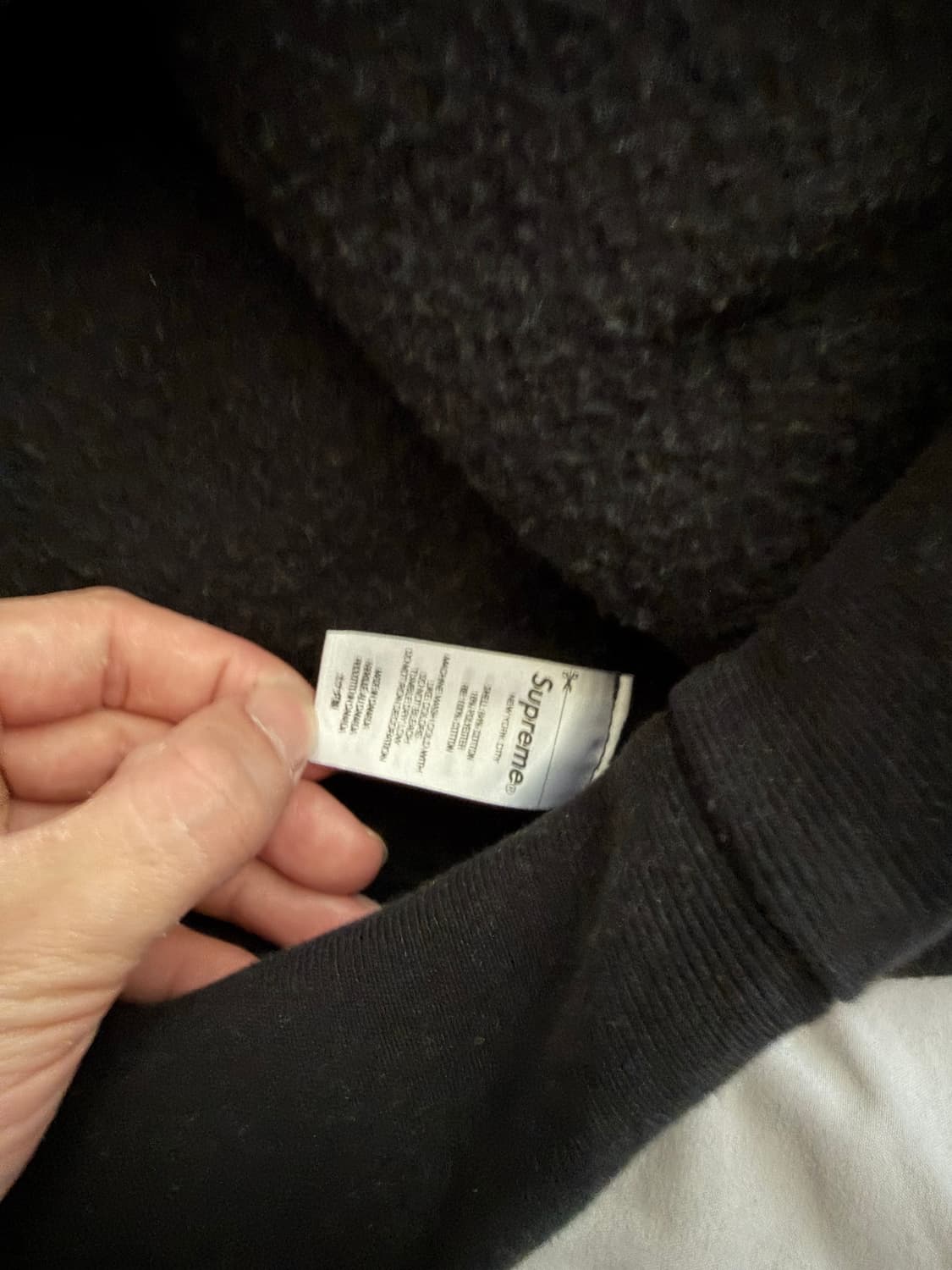 슈프림 22fw 스몰 박스 후드 스웨트셔츠 블랙 L 상품이미지4