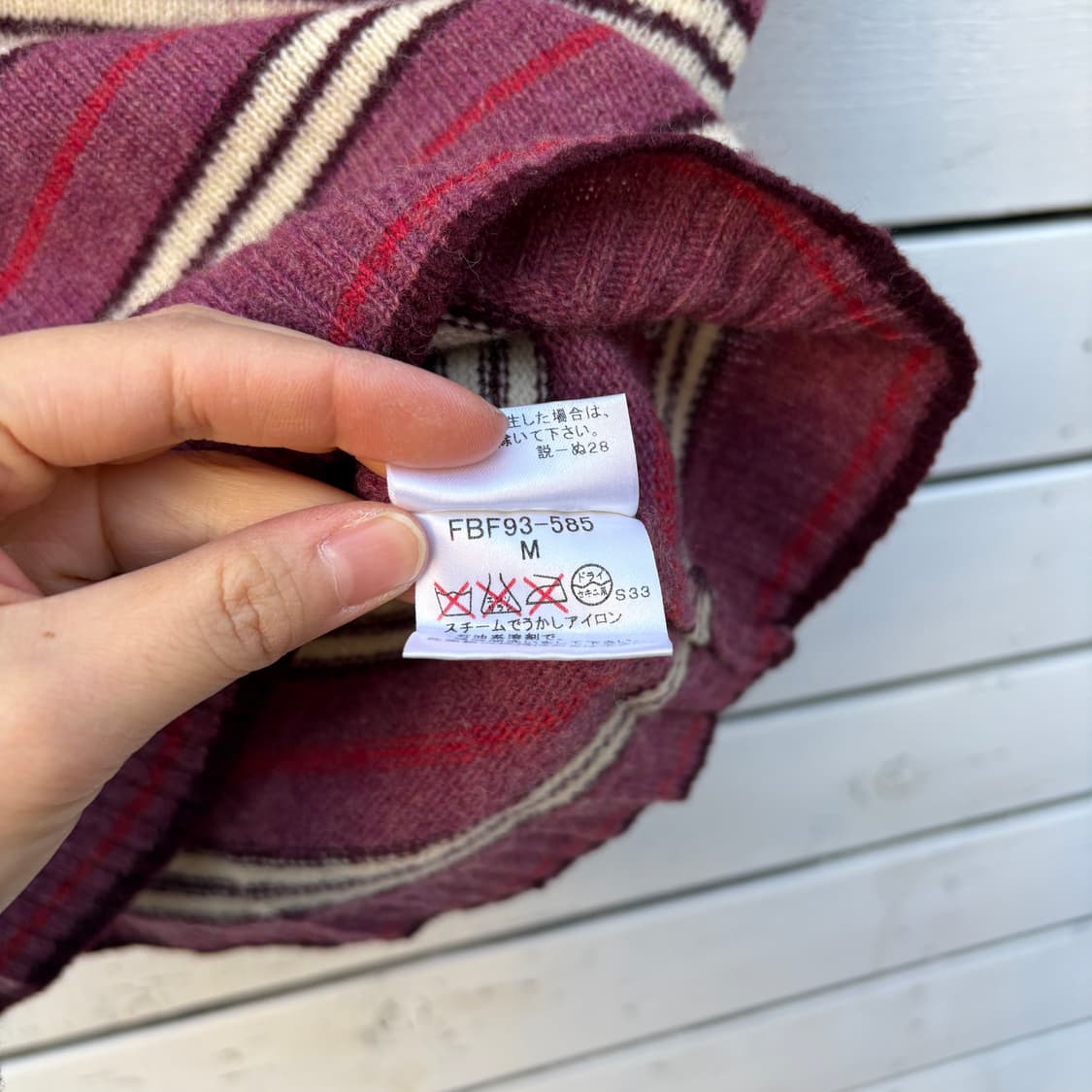 Burberry 버버리 울 반팔 니트 상품이미지5