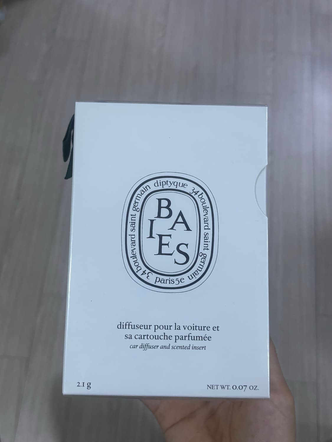 딥티크 차량용 디퓨저 케이스 & 리필 캡슐 세트 베이 상품이미지3