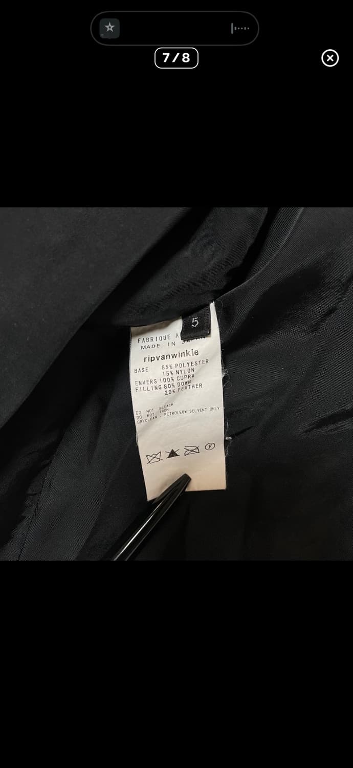 rip van winkle 다운 자켓 상품이미지7