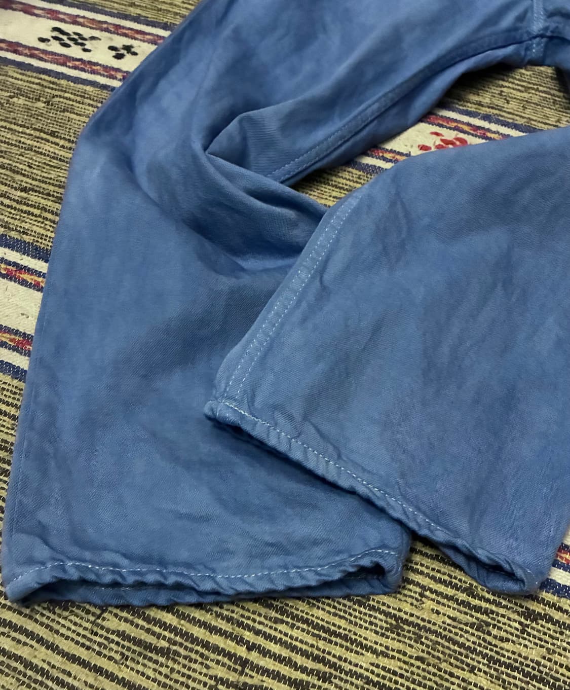 (1/29)marka 마카 스톤워시 페이디드 코쿤핏 데님 블루 by 상품이미지6