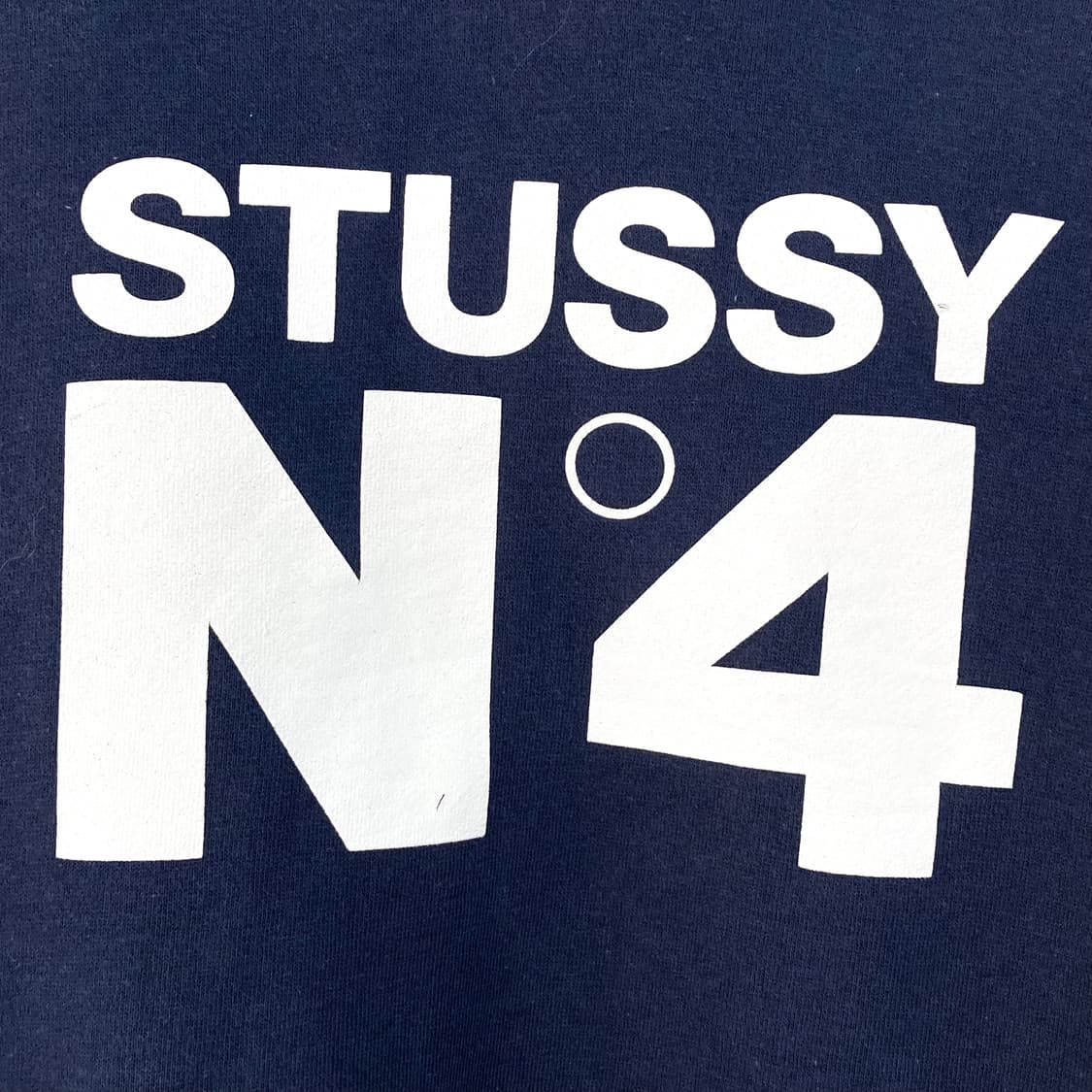 스투시 90s No.4 오버사이즈 네이비 스웻 후드티 상품이미지5