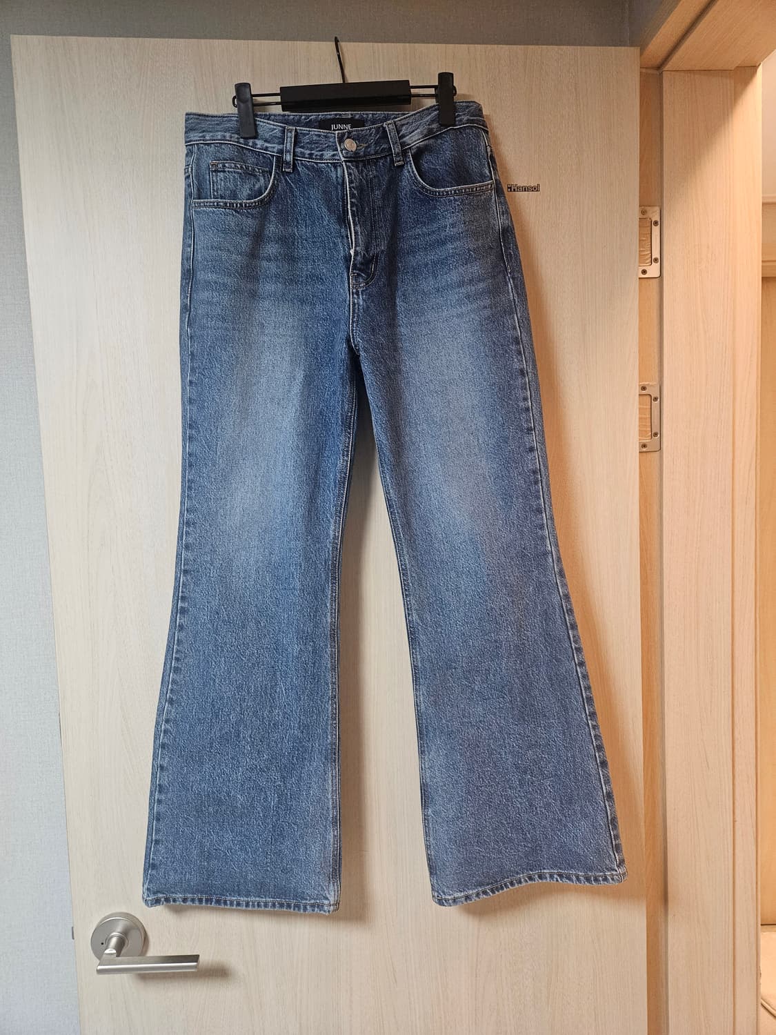 준느 p19 데님플레어 블루 팝니다 상품이미지1