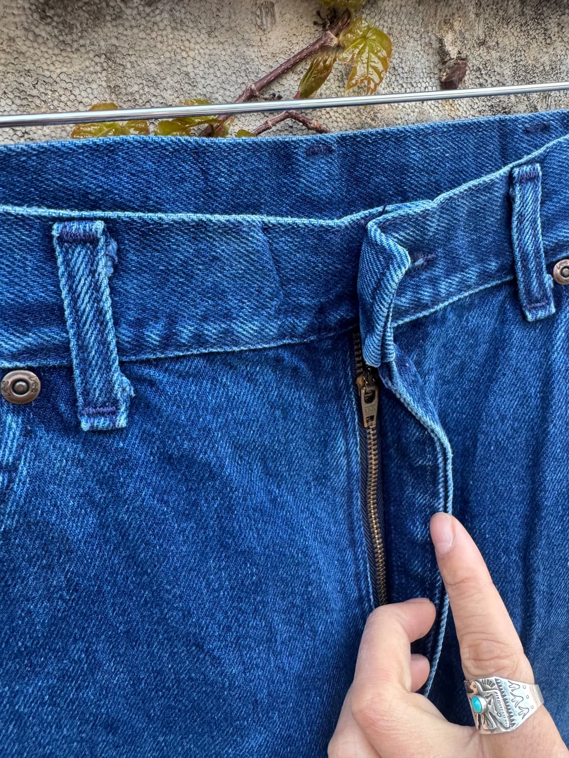 90s lee 빈티지 200 레귤러 스트레이트핏 워싱 데님 팬츠 36 상품이미지4