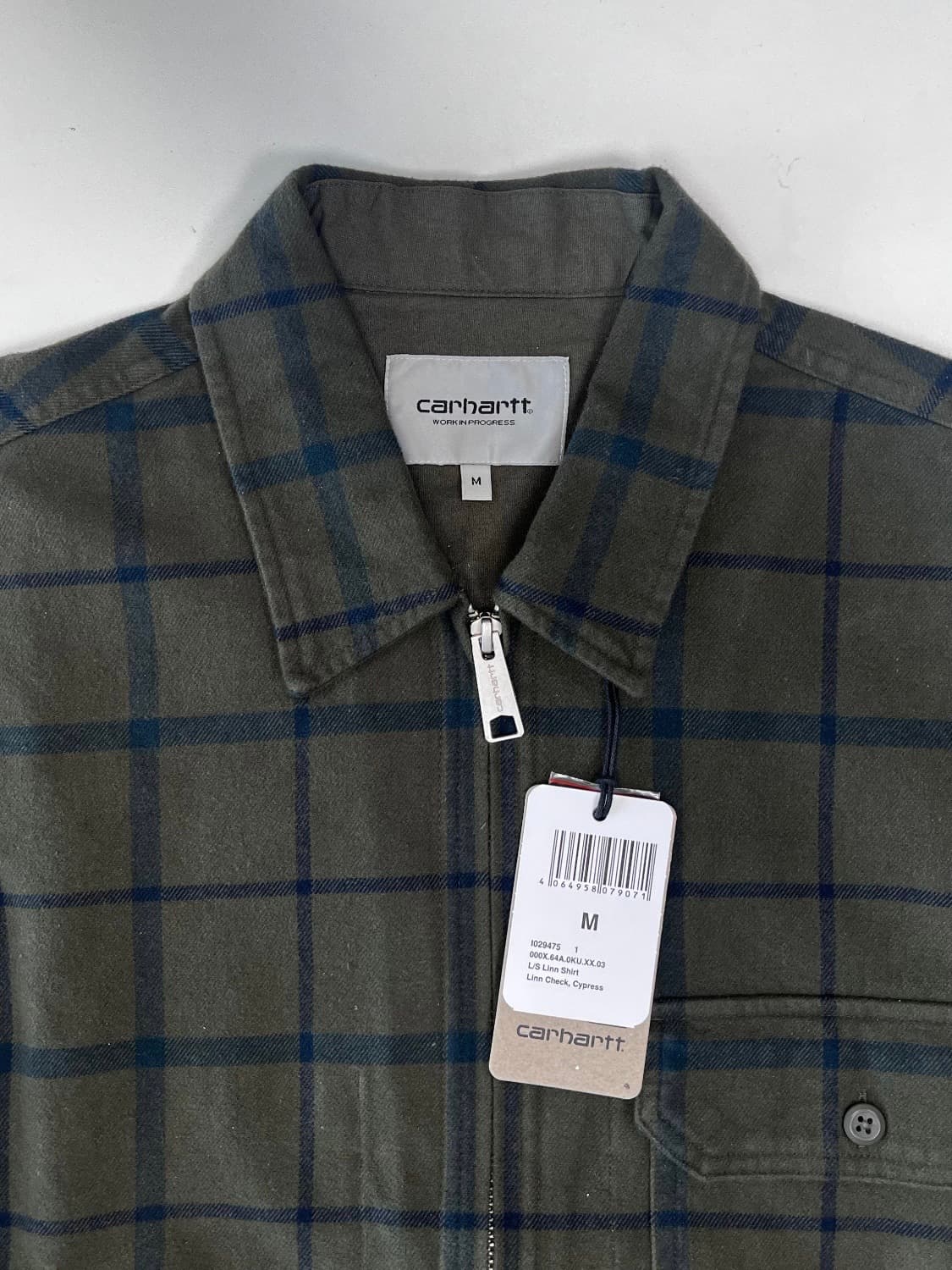 칼하트 집업 셔츠 상품이미지2