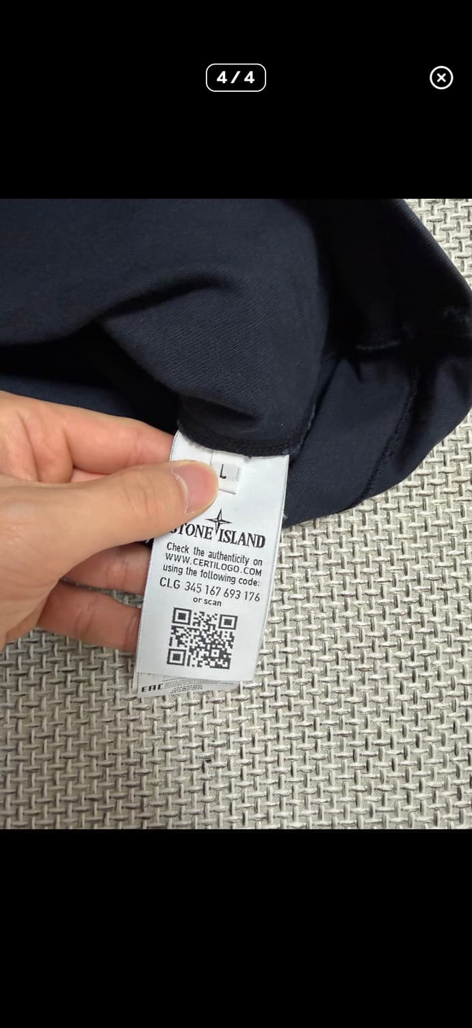 스톤아일랜드 롱슬리브 맨투맨 L 상품이미지3