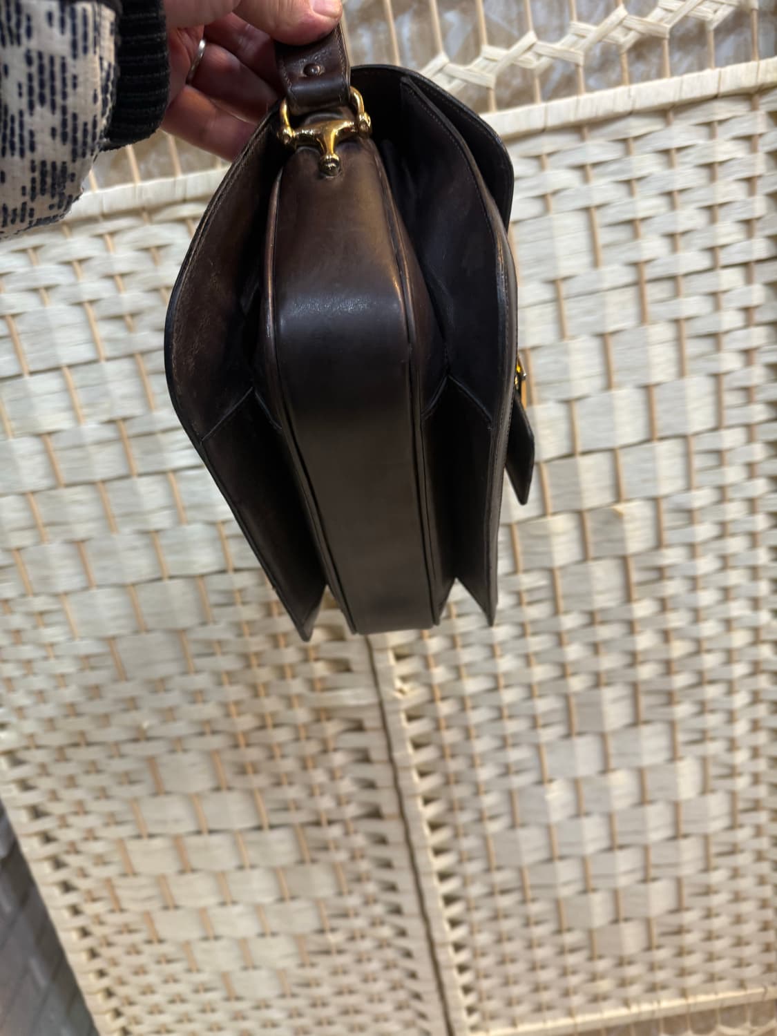 정품 셀린느 캔버스 크레시 숄더백 팝니다 상품이미지6