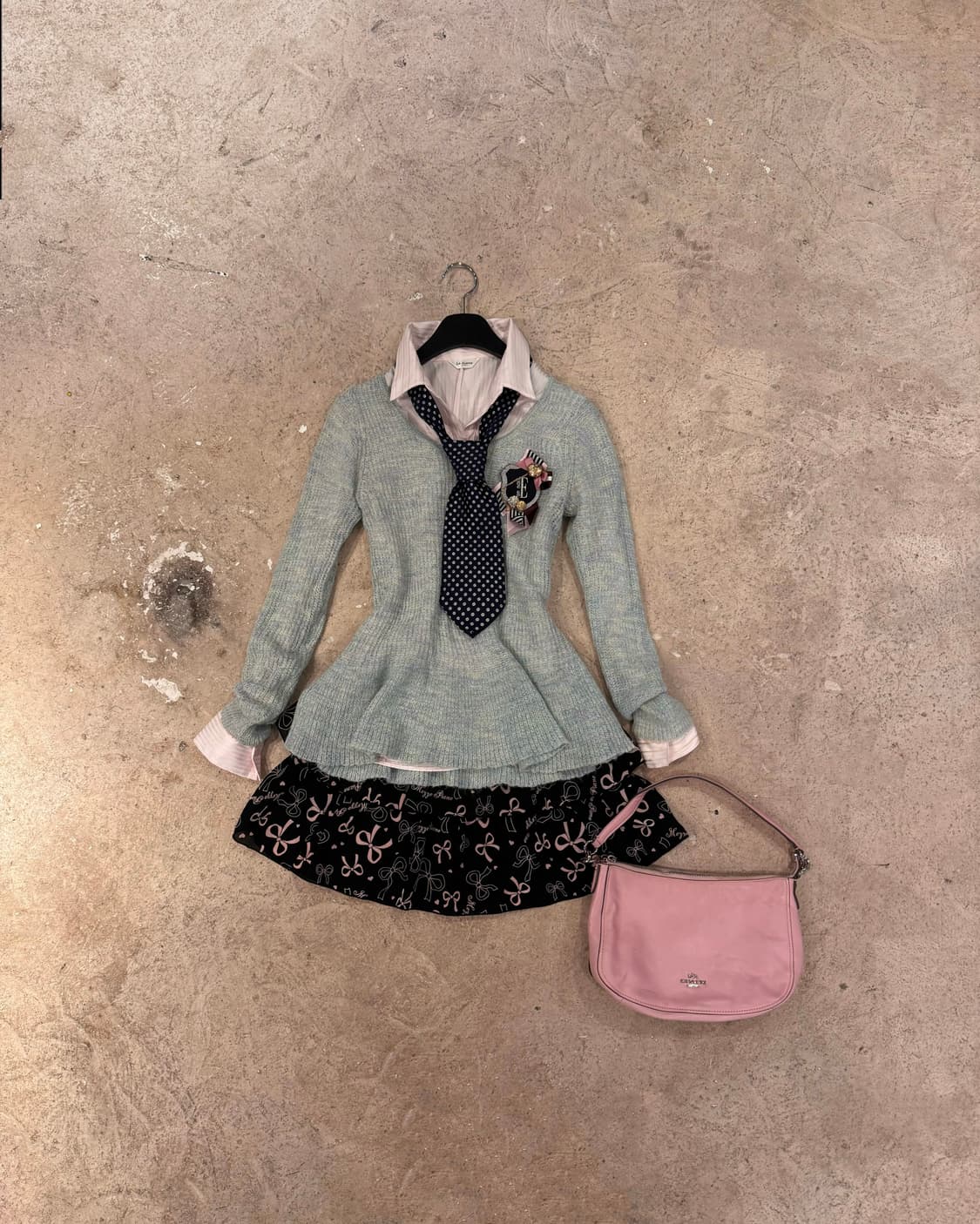 민트 코튼캔디 니트 상품이미지4