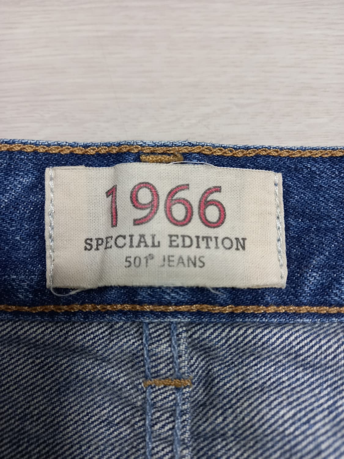 34 리바이스501 1966에디션 데미지워싱 일자진 34-567 상품이미지8