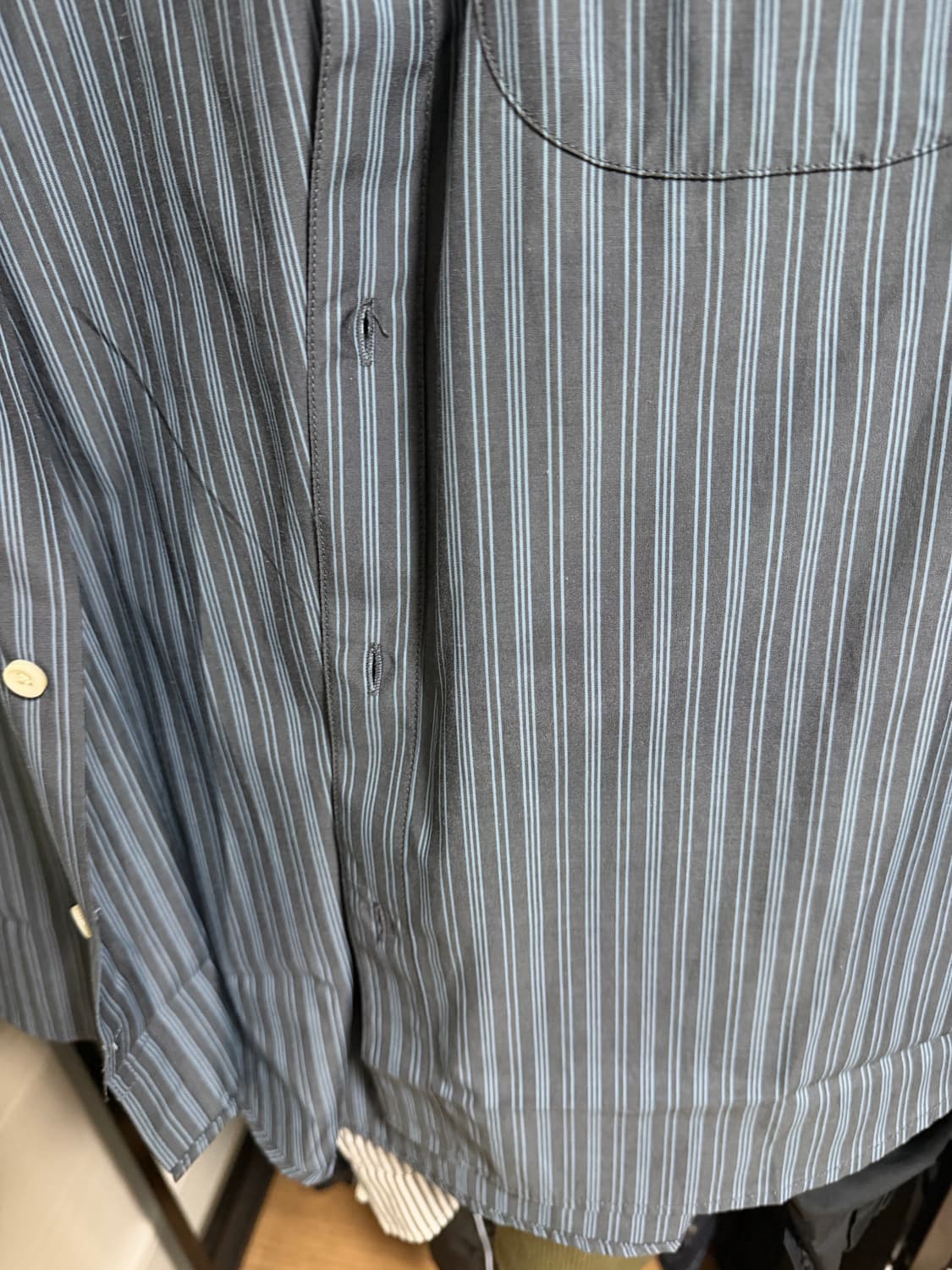 애프터프레이 알프스 스트라이프 셔츠 상품이미지3